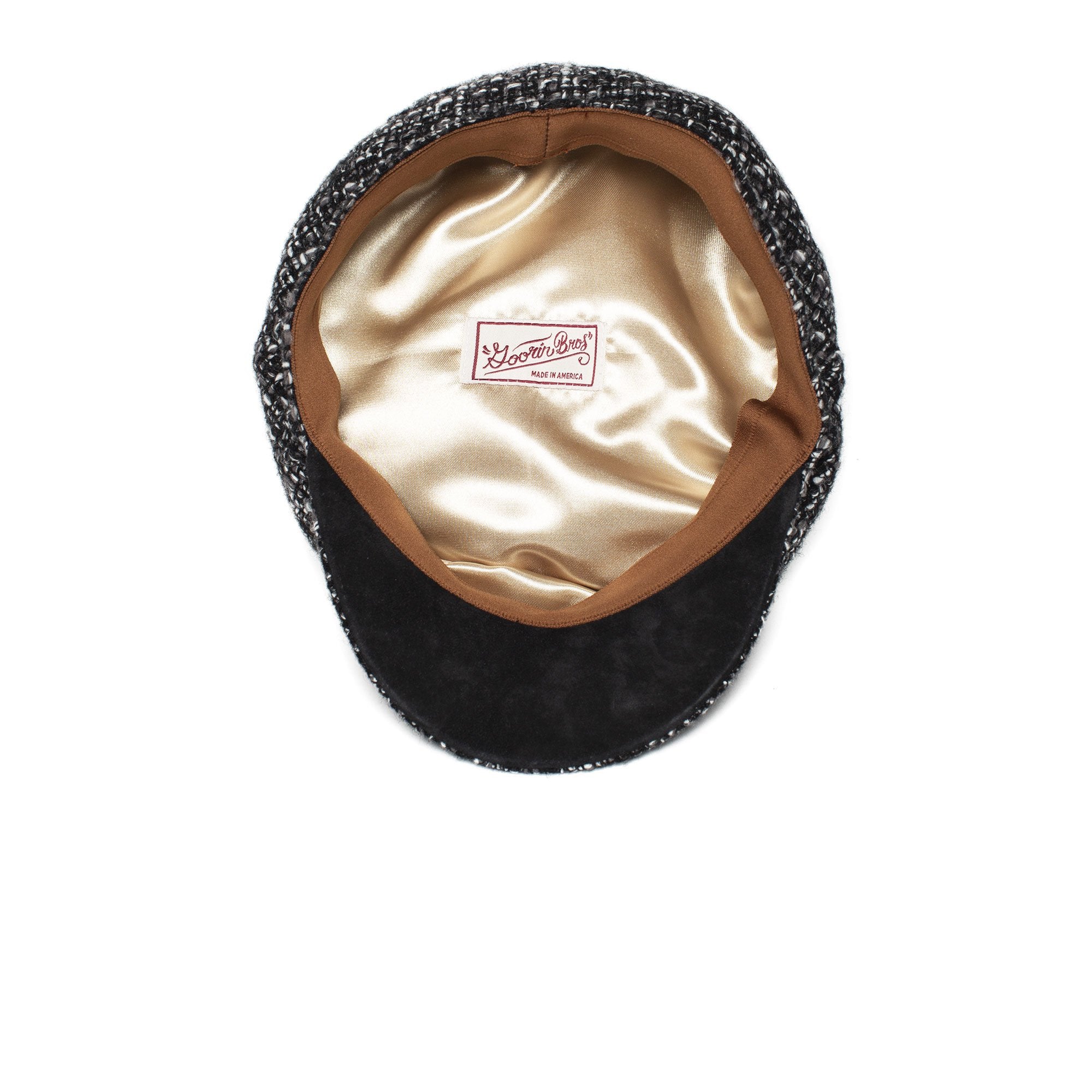 Goorin Bros. aspen wool greek fisherman Black under view