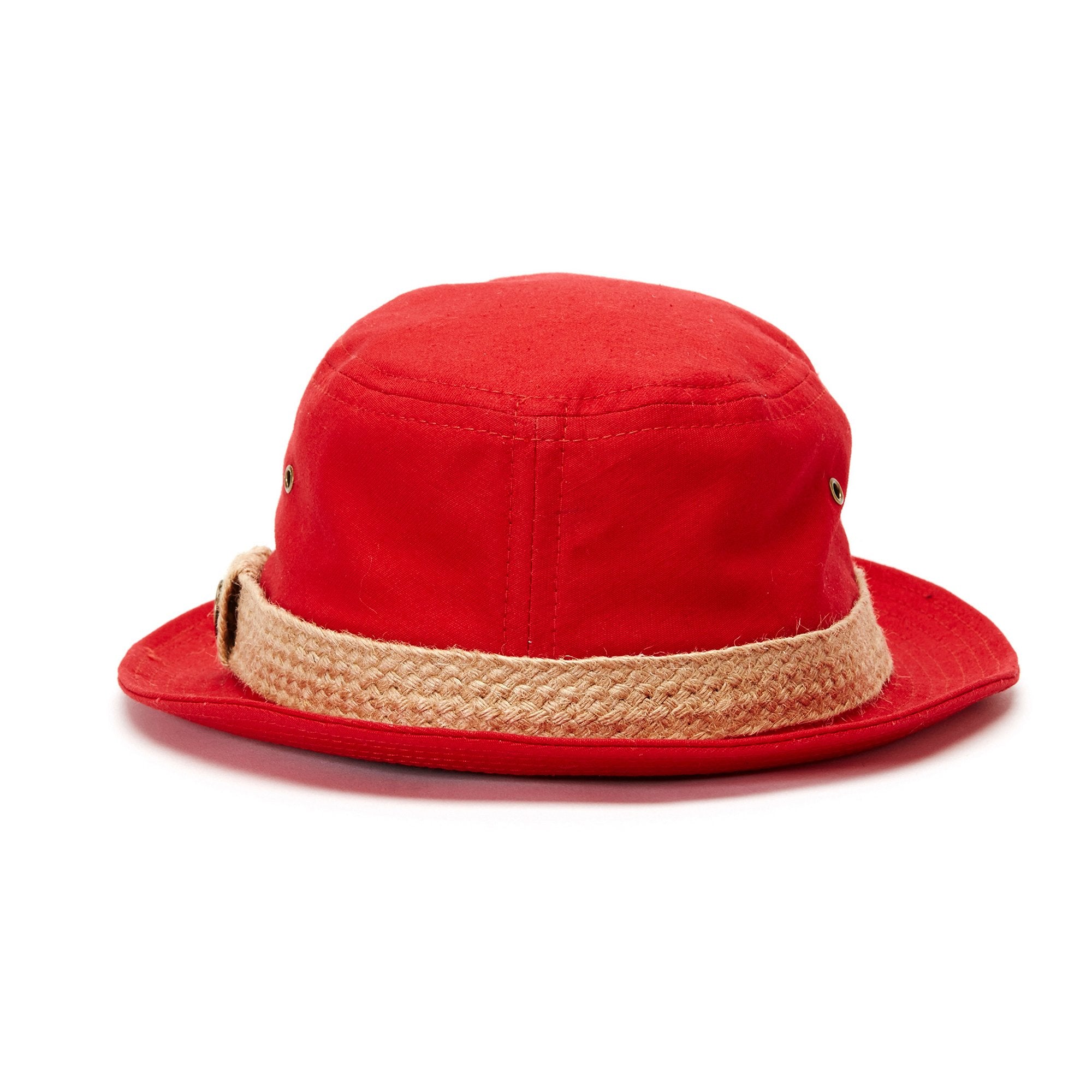 Goorin Bros. around the way cotton bucket Red back view