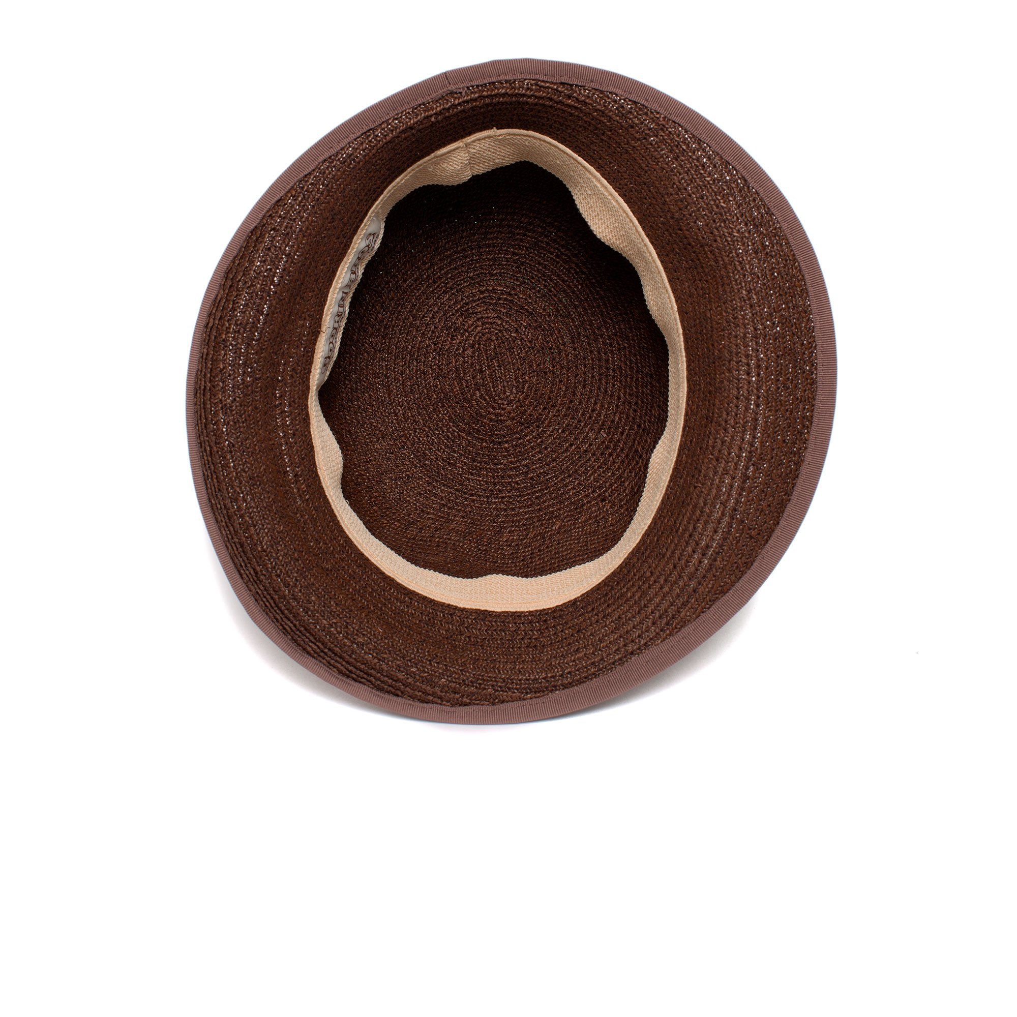 Goorin Bros. brown eyed girl straw cloche hat Brown under view