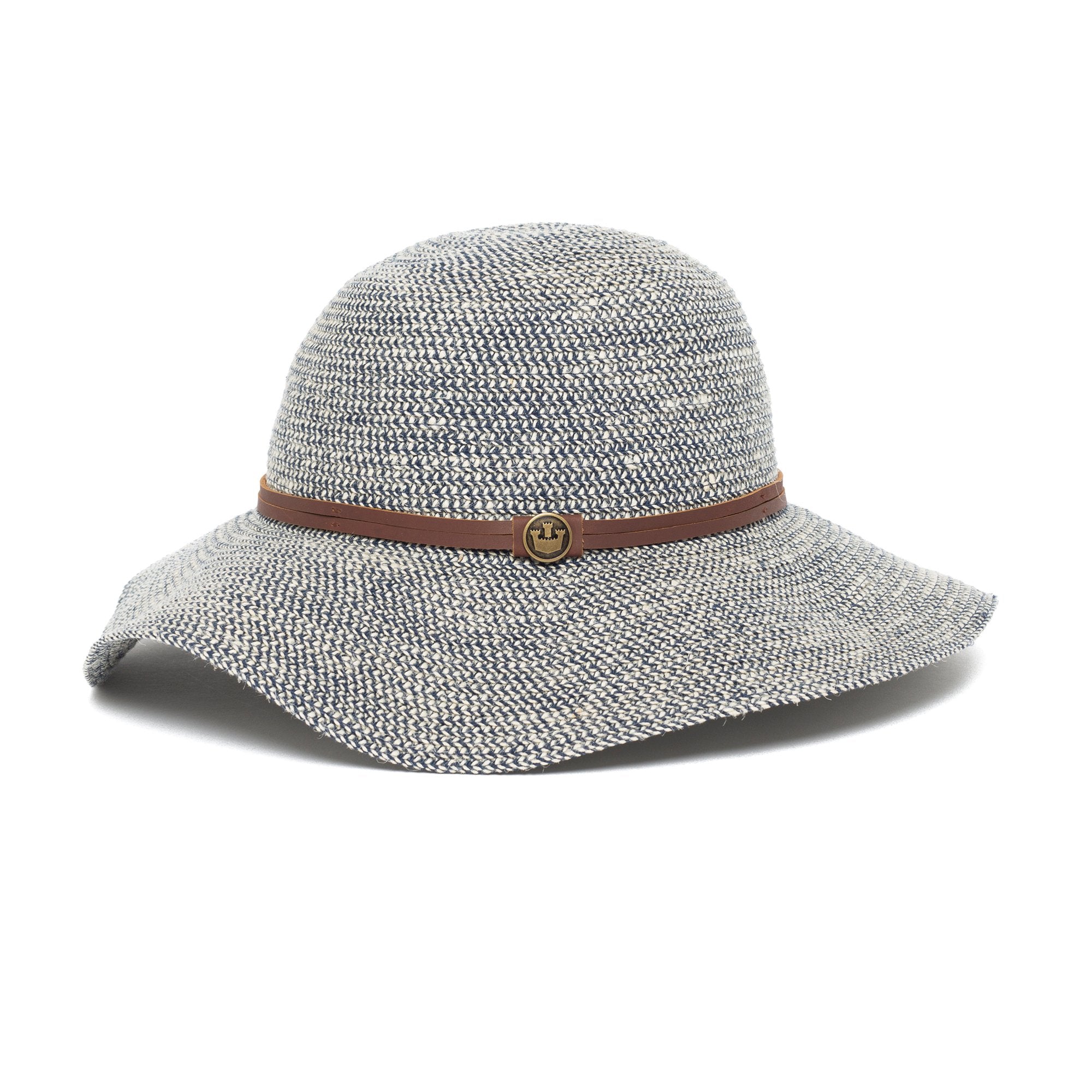 Goorin Bros. mother jugs cotton floppy hat Blue side view