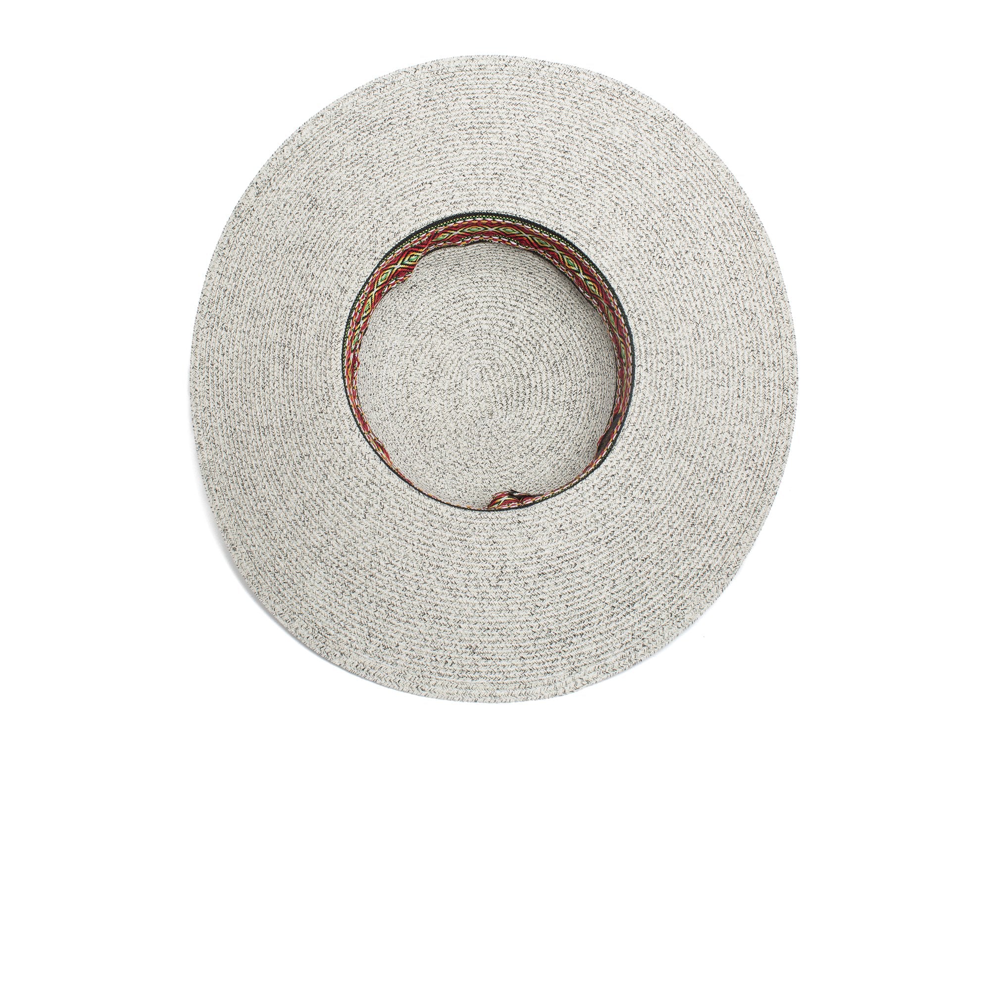 Goorin Bros. south west straw floppy hat White under view