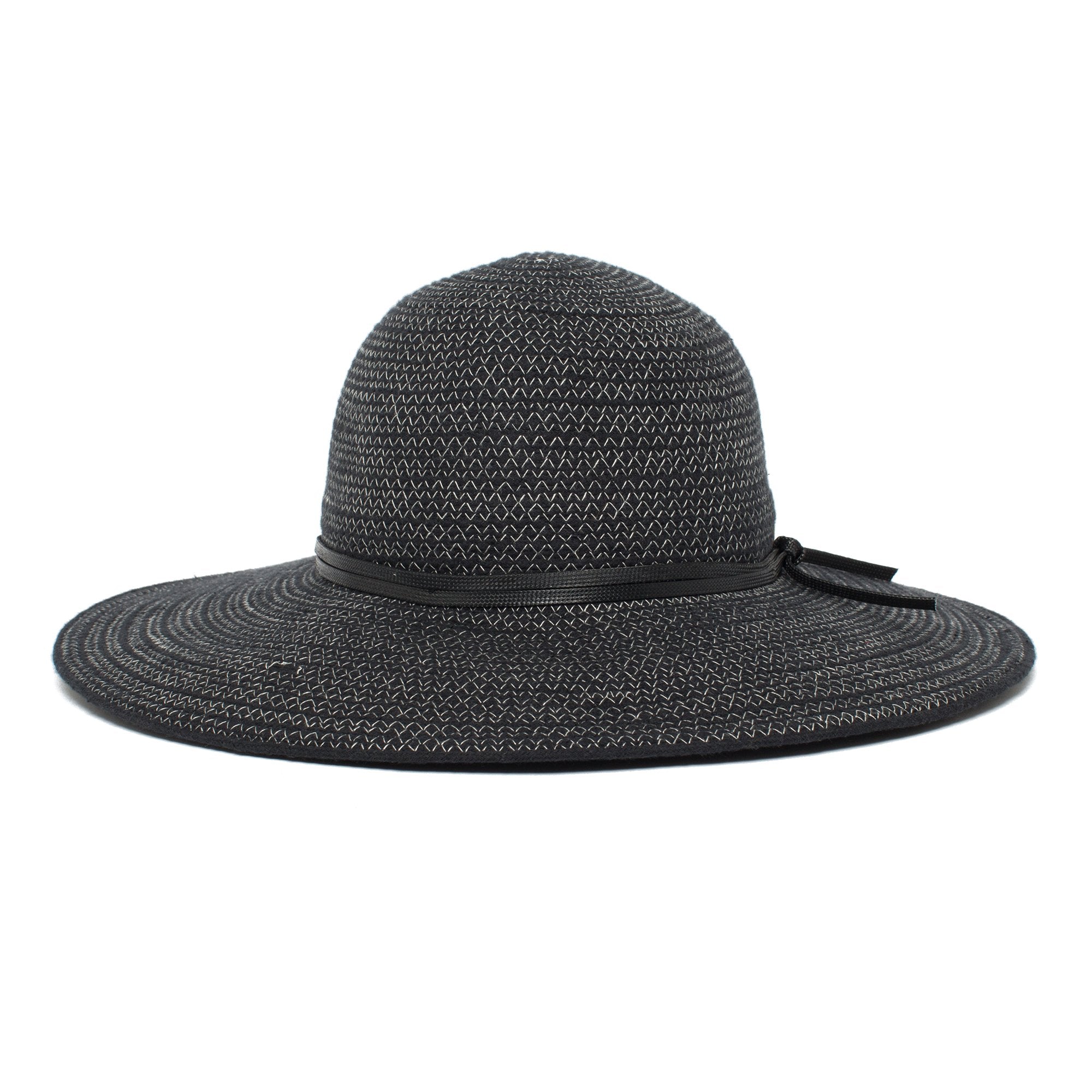 Goorin Bros. sunlight cotton floppy hat Black front view