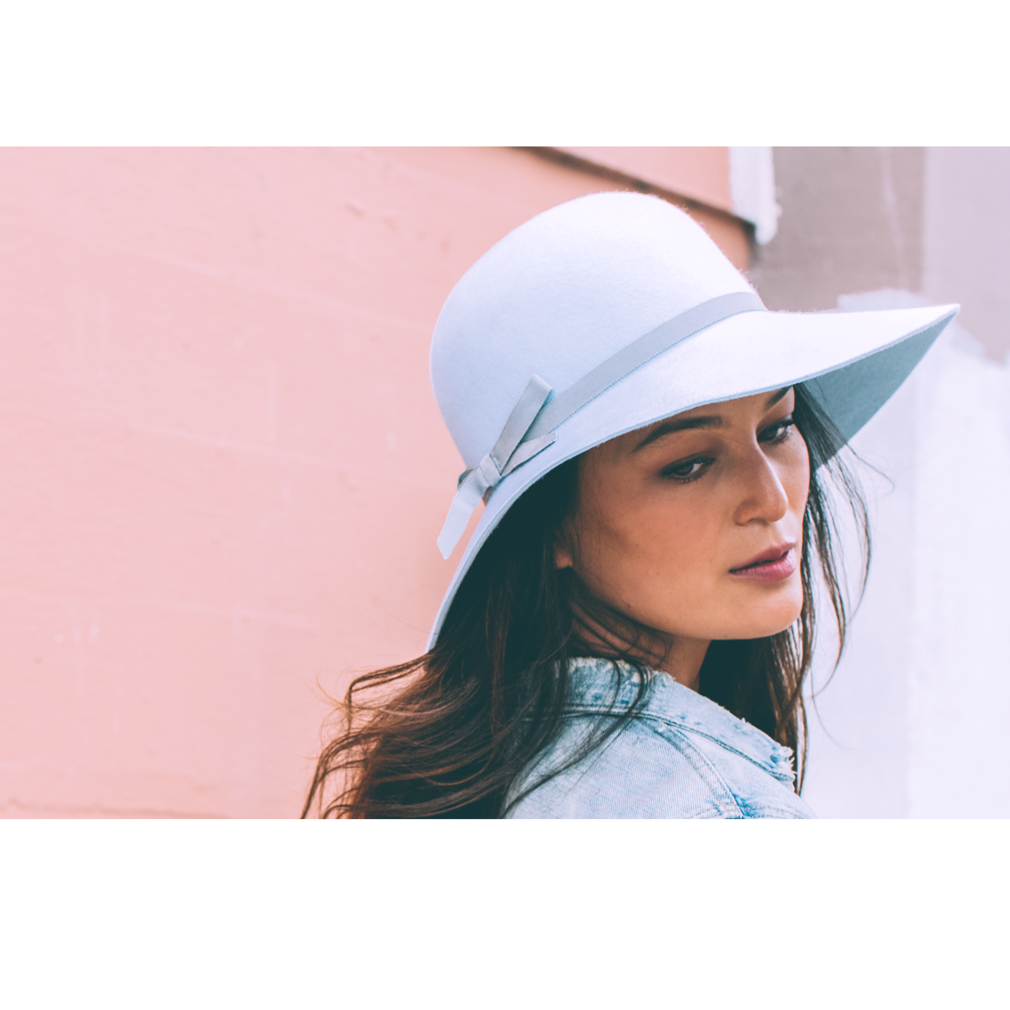 Goorin Bros. rhea love wool blend floppy hat Sky womens styling