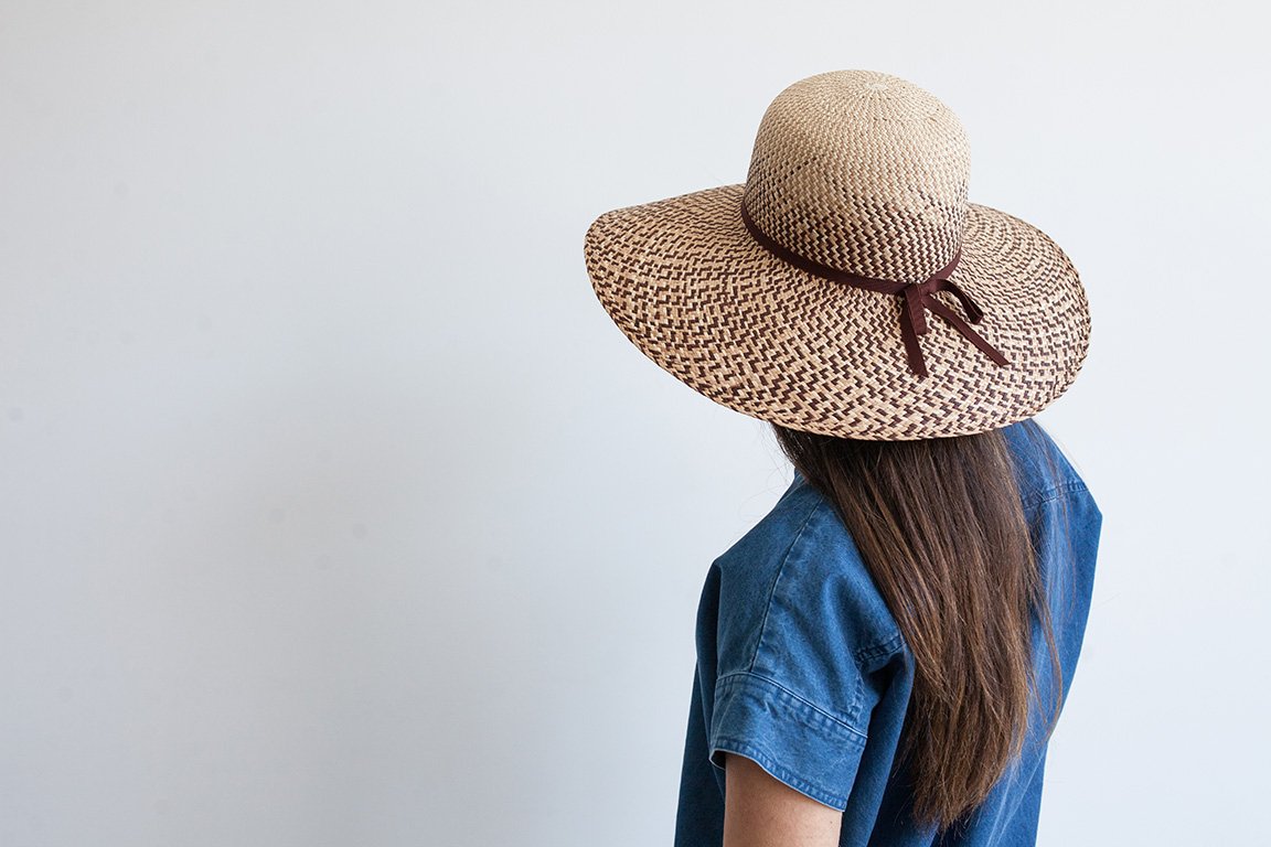 Goorin Bros. pretty face straw wide brim floppy hat Natural Lifestyle Womens