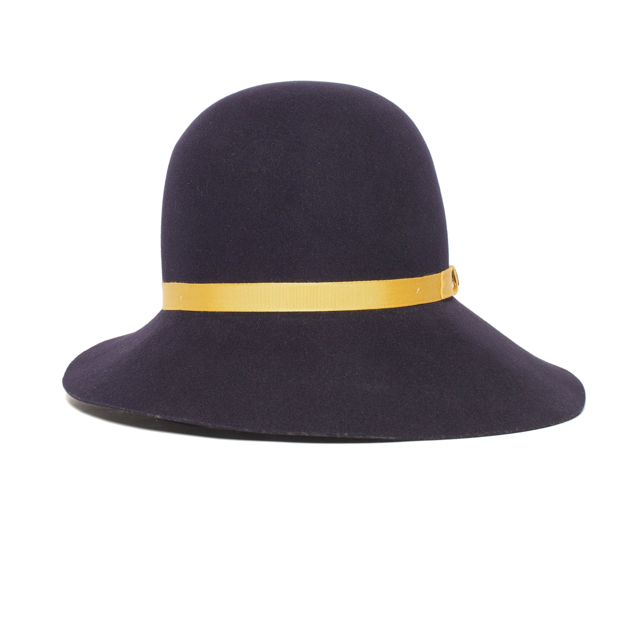 Goorin Bros. minnie hazel wool blend cloche hat Navy front view