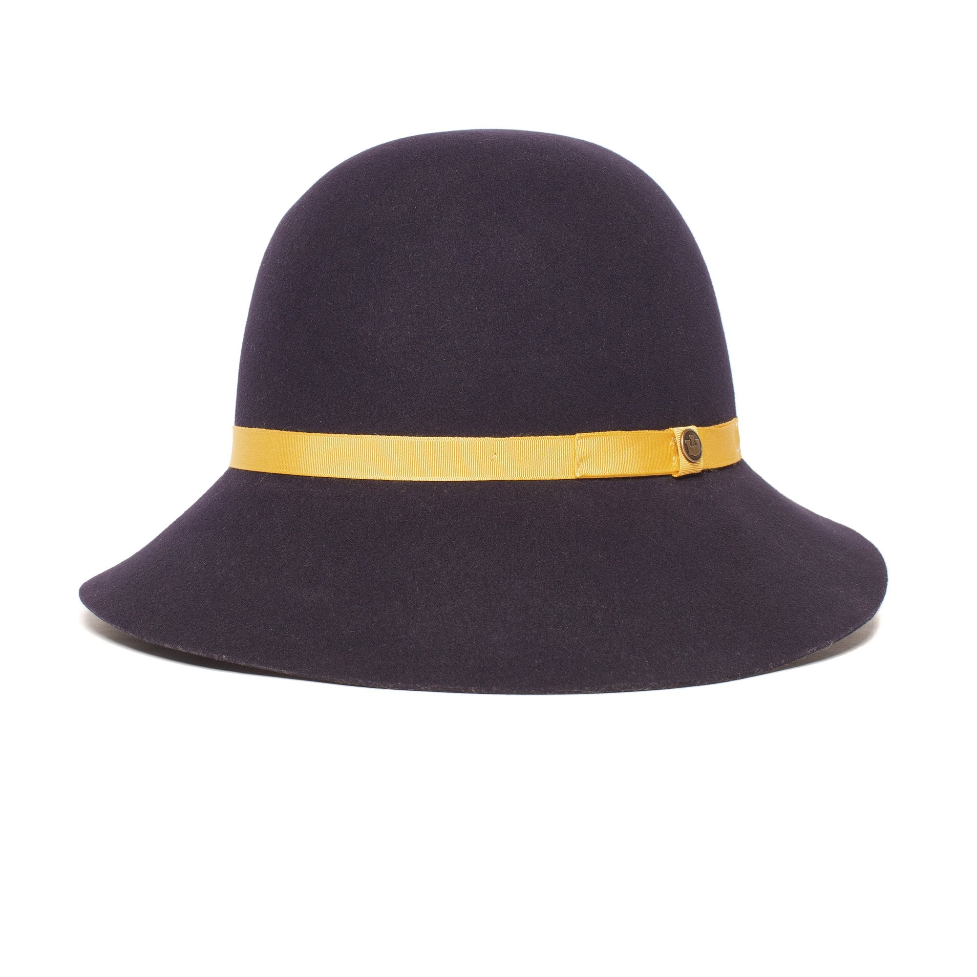 Goorin Bros. minnie hazel wool blend cloche hat Navy left side view