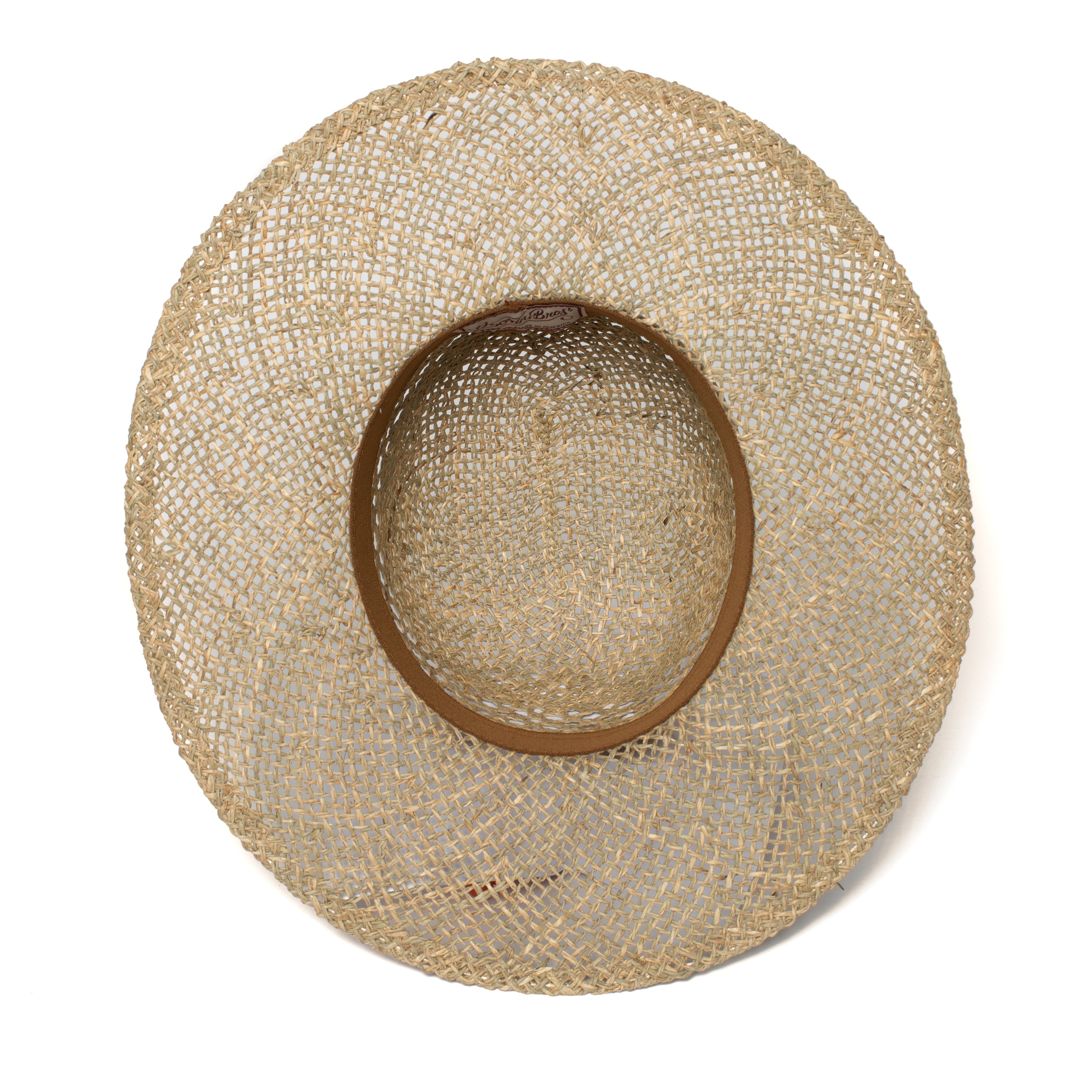 Goorin Bros. joan ruth straw wide brim floppy hat Natural under view