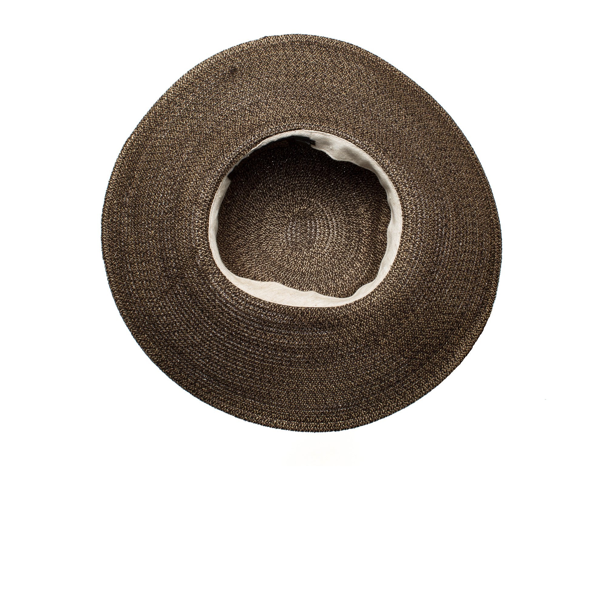 Goorin Bros. shalone straw floppy hat Brown under view