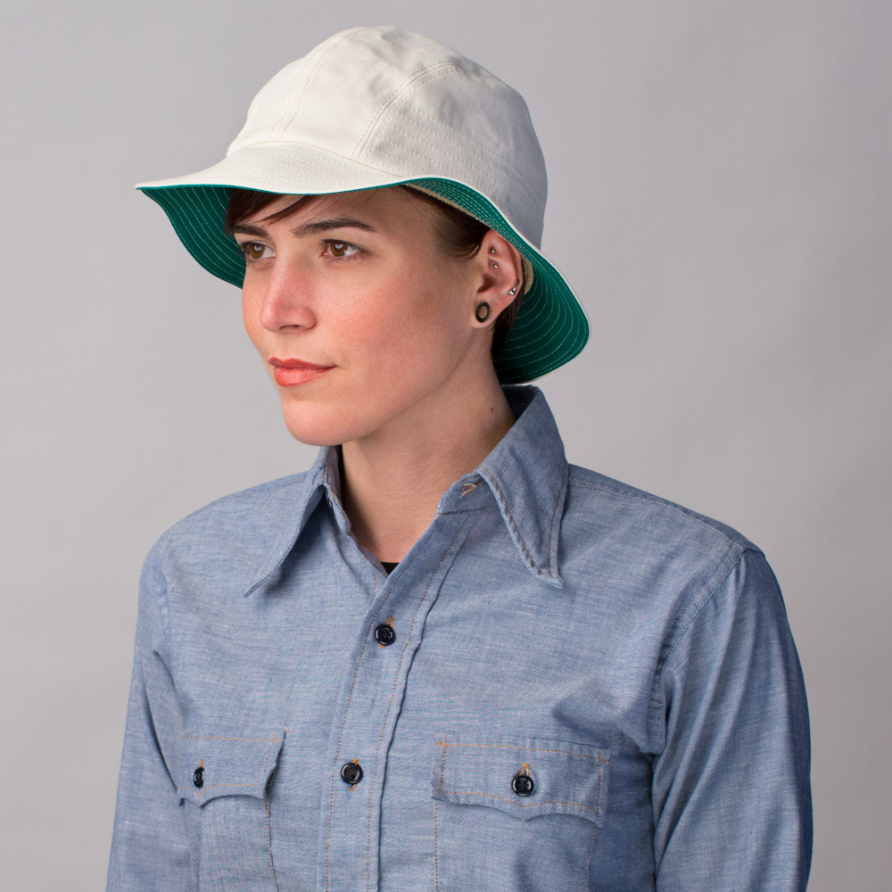 Goorin Bros. round robin cotton cloche White womens styling