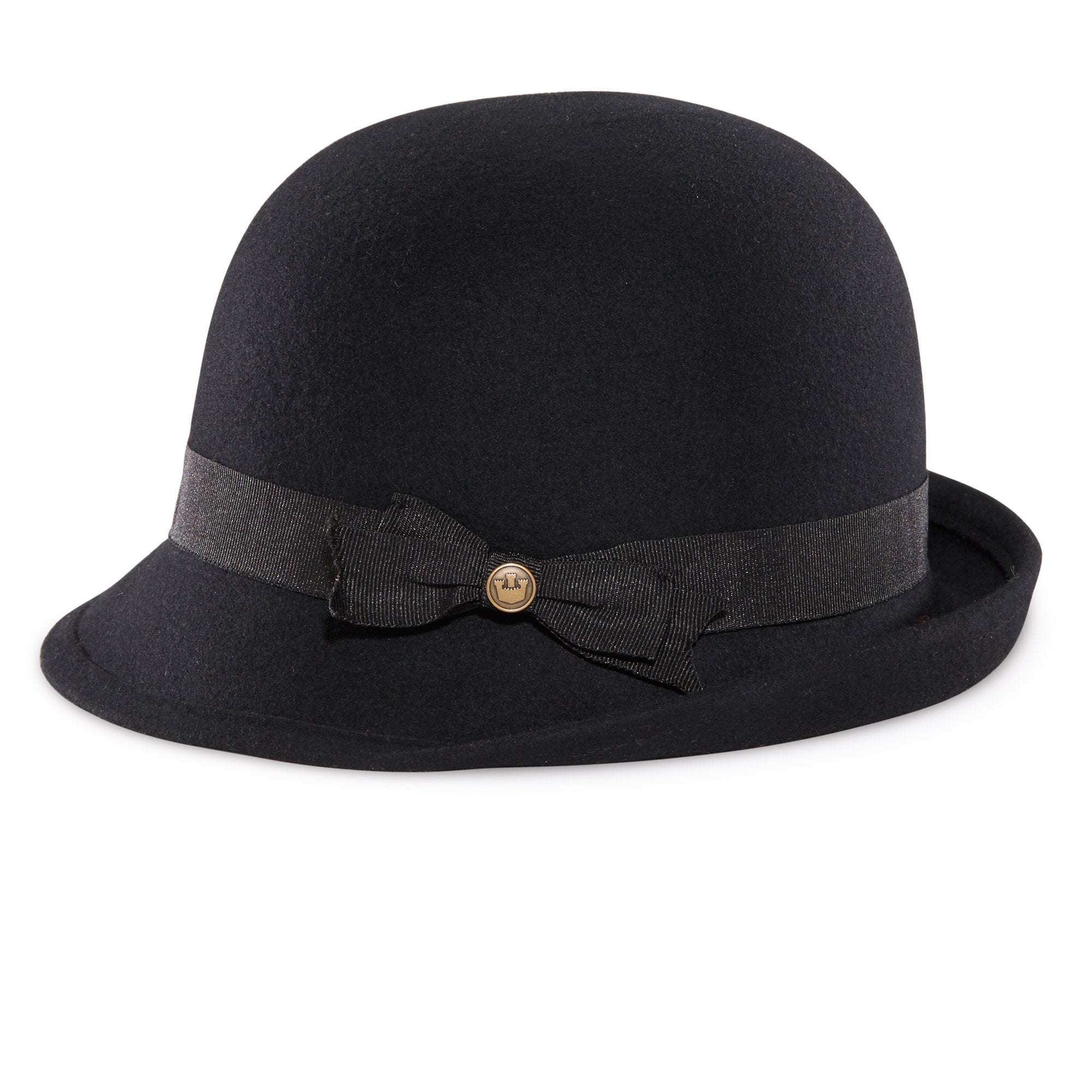 Goorin Bros. ella wool blend cloche hat Black side view