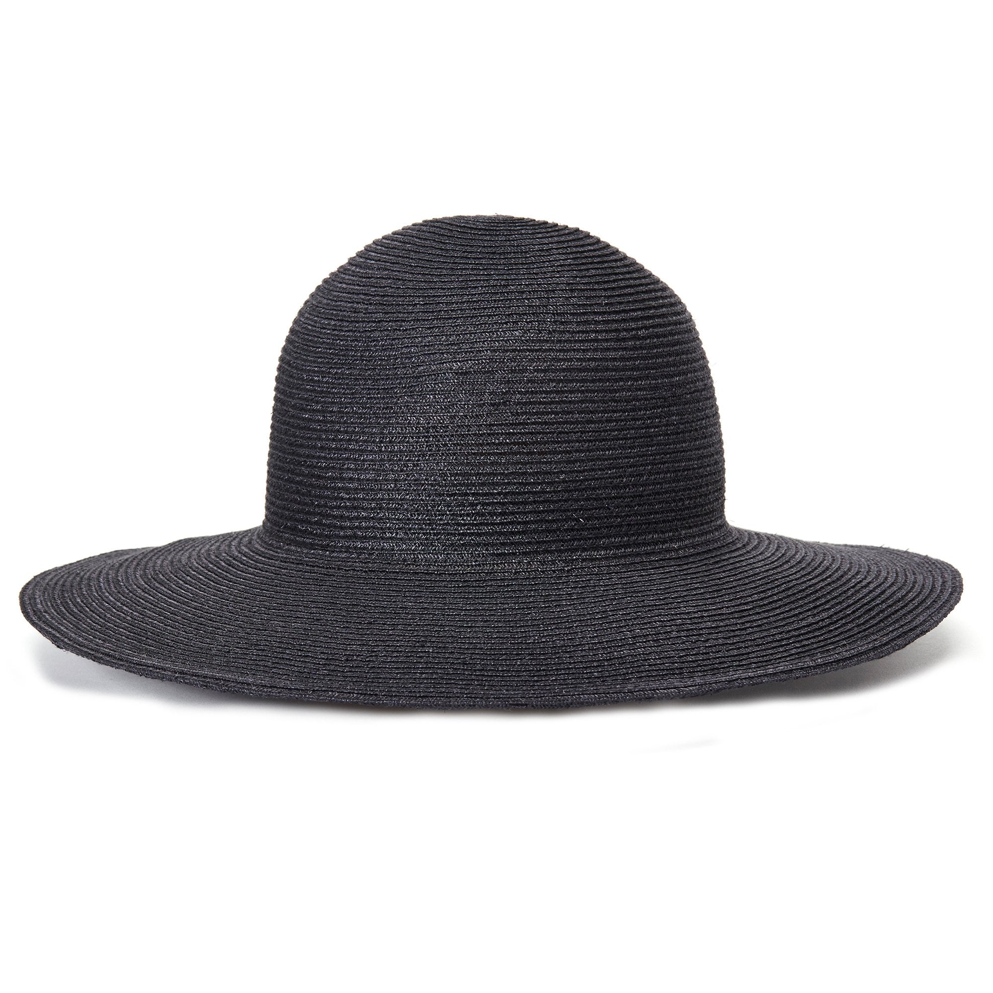 Goorin Bros. celia flamenco straw floppy hat Navy front view