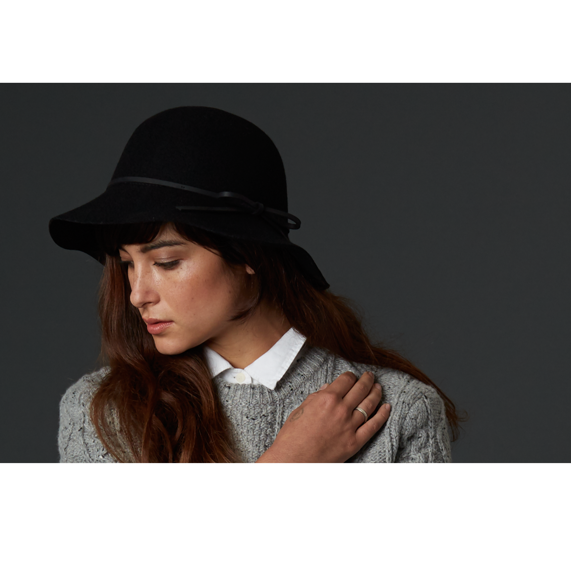 Goorin Bros. mrs blanc wool blend cloche hat Black womens styling