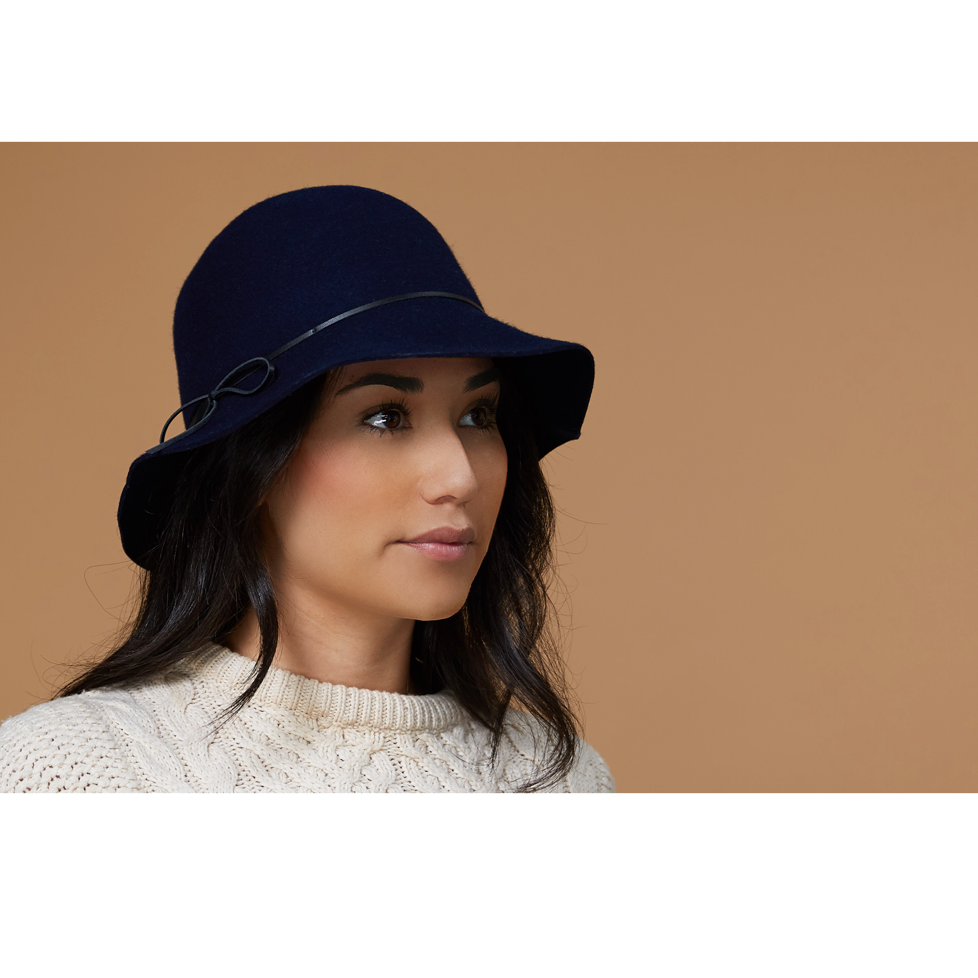 Goorin Bros. mrs blanc wool blend cloche hat Navy womens styling