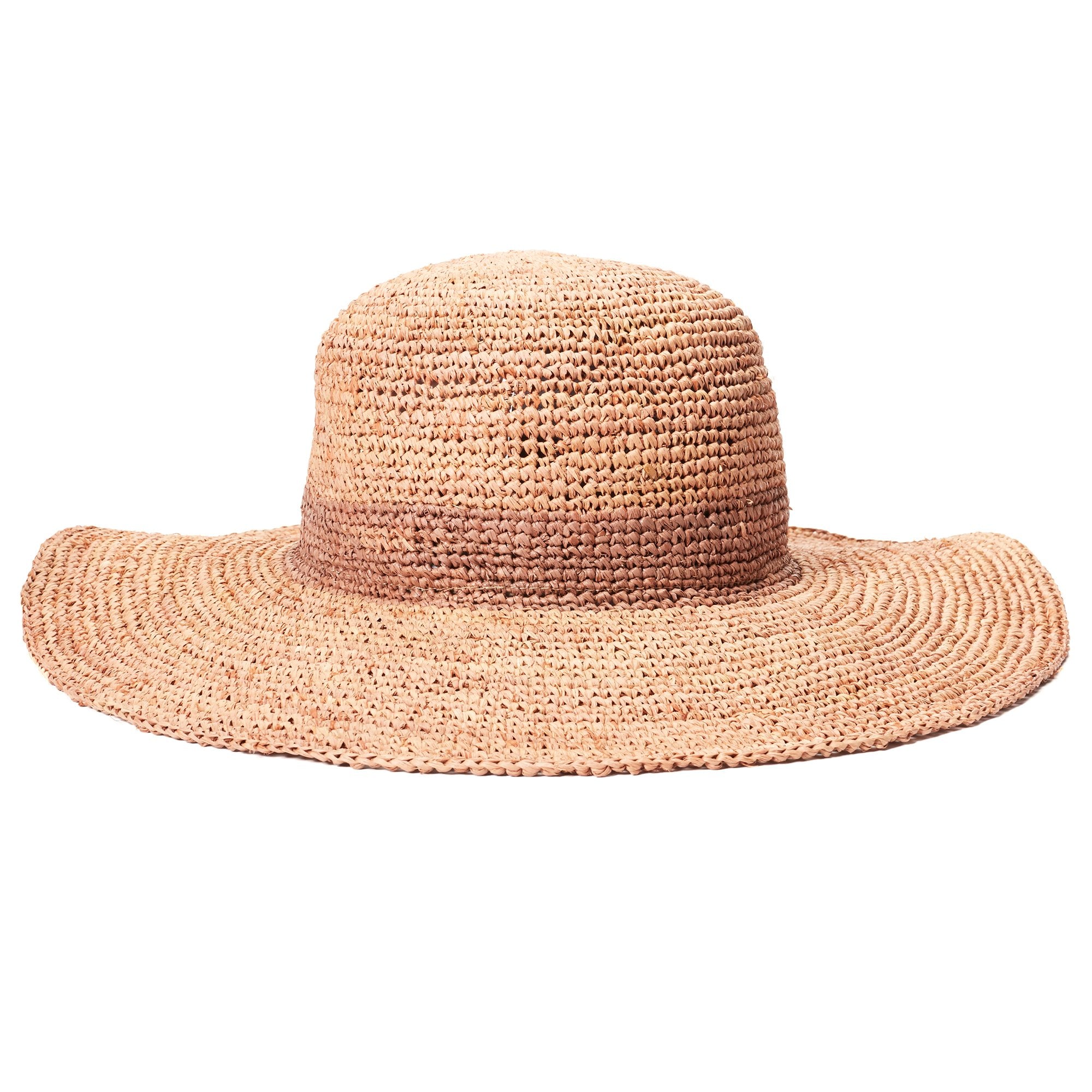 Goorin Bros. del mar straw floppy hat Natural back view