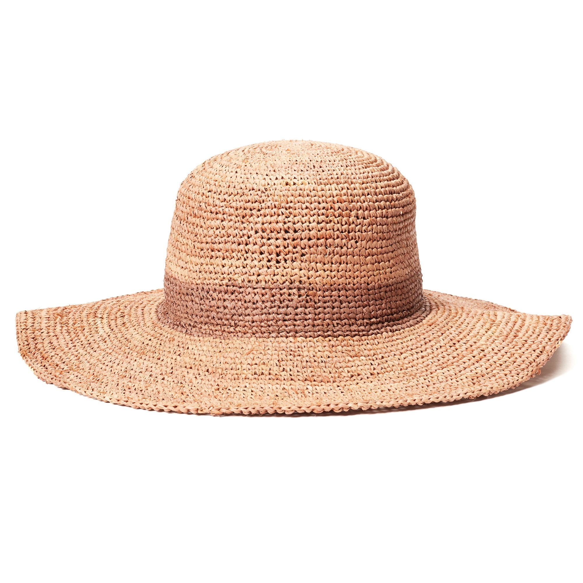 Goorin Bros. del mar straw floppy hat Natural front view