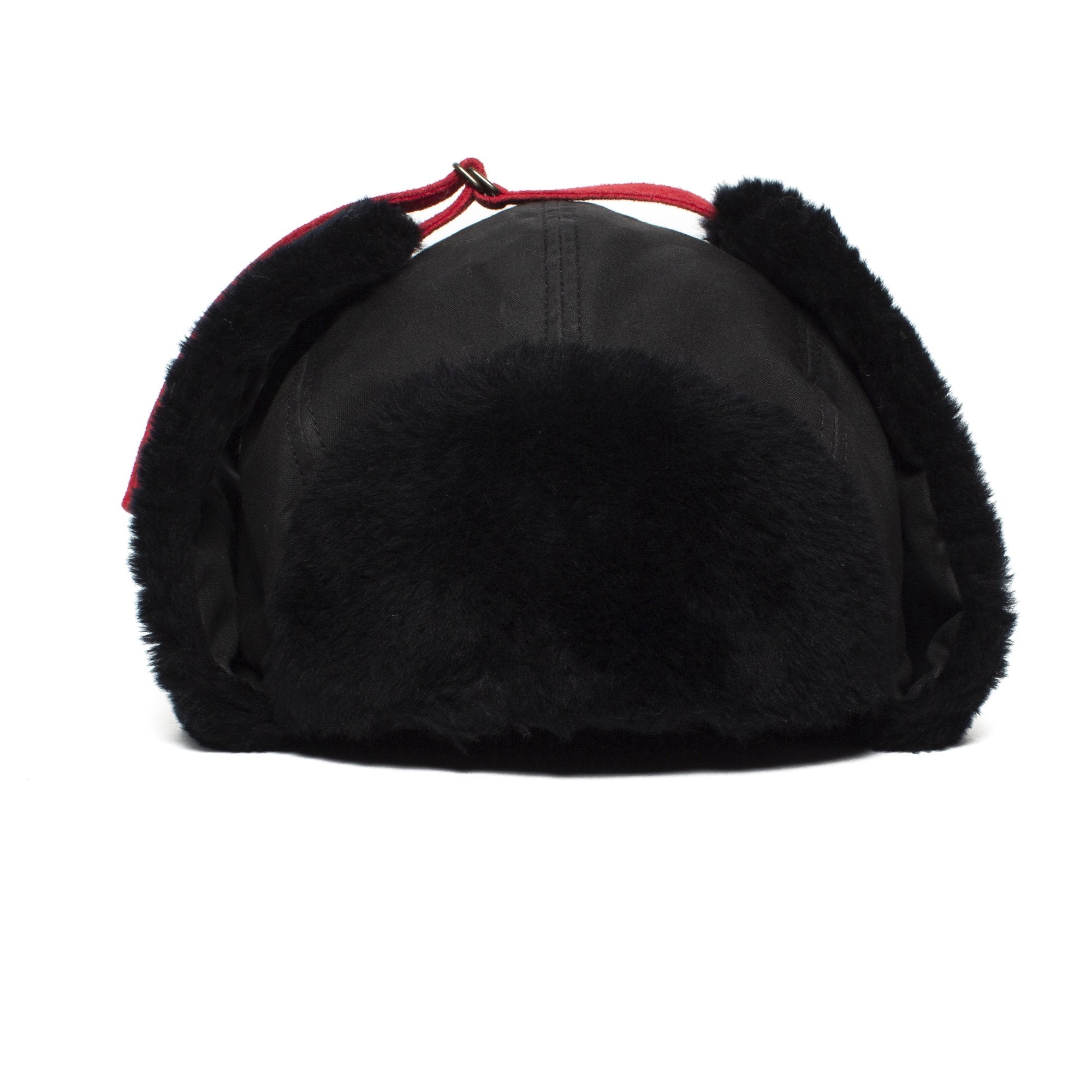 Goorin Bros. polar vortex cotton trooper Black front view