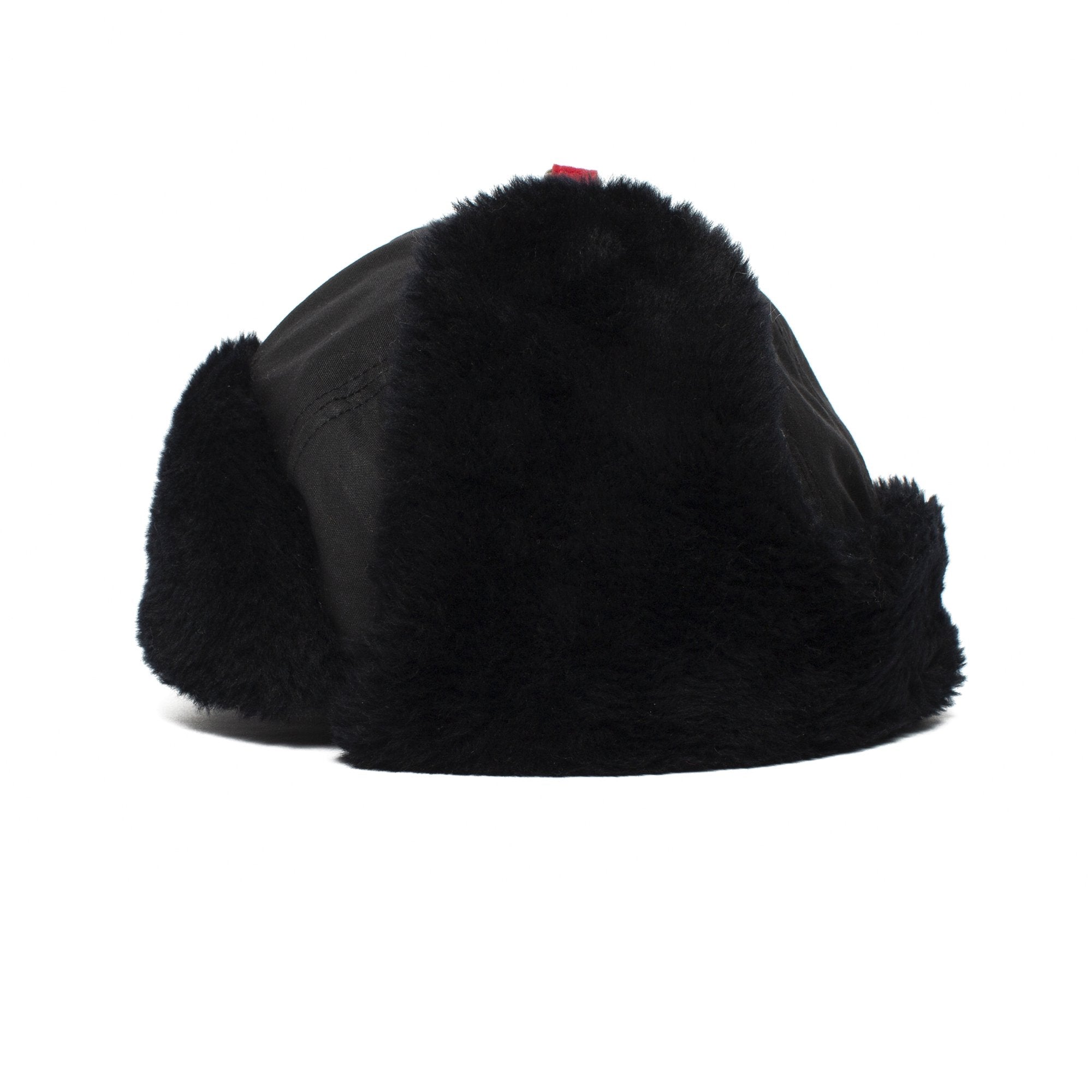Goorin Bros. polar vortex cotton trooper Black side view