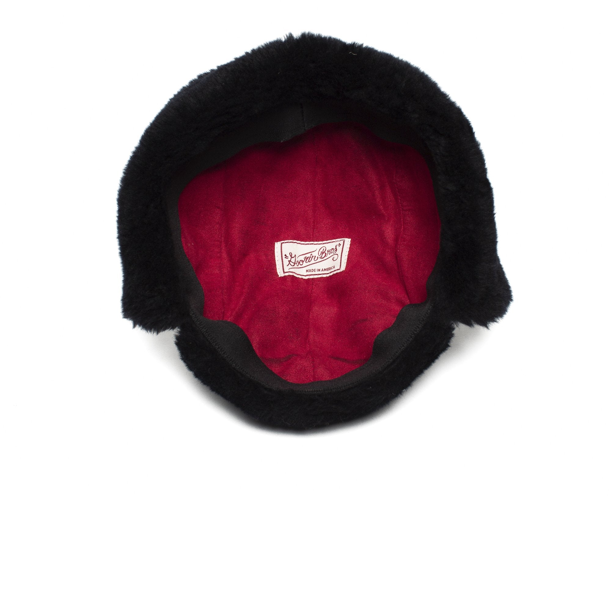 Goorin Bros. polar vortex cotton trooper Black under view