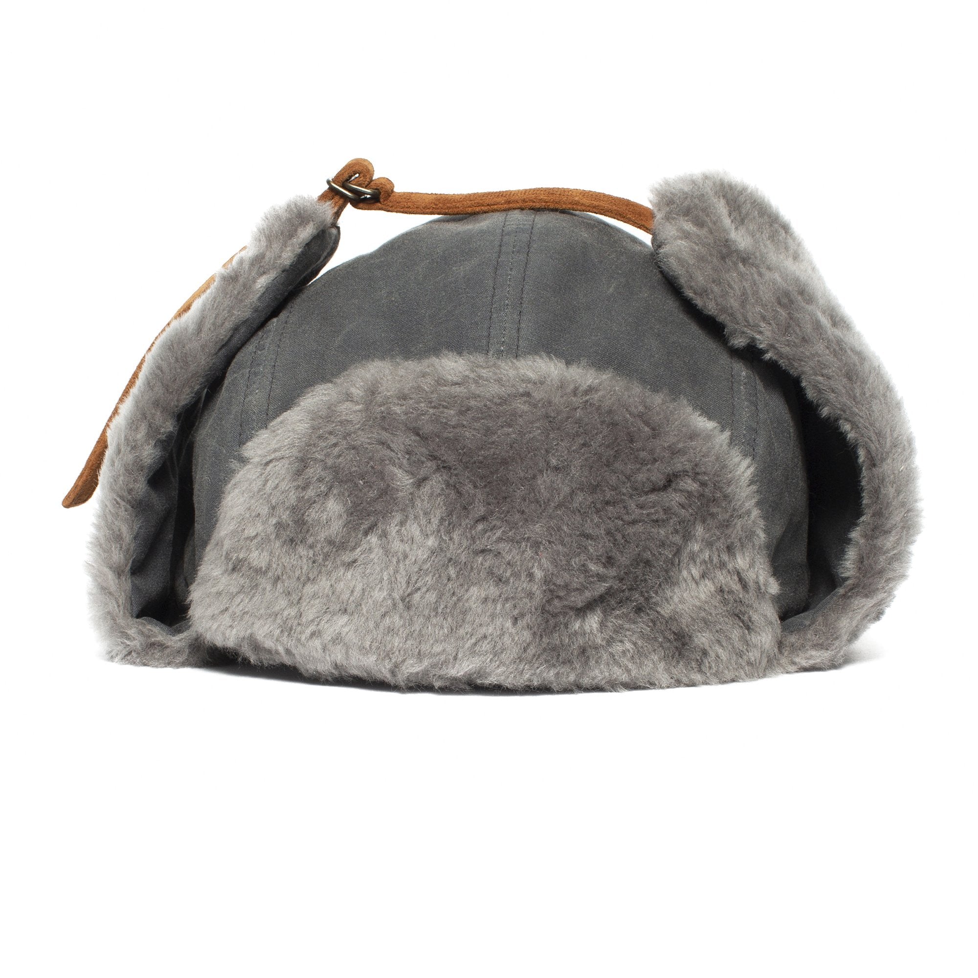 Goorin Bros. polar vortex cotton trooper Grey front view
