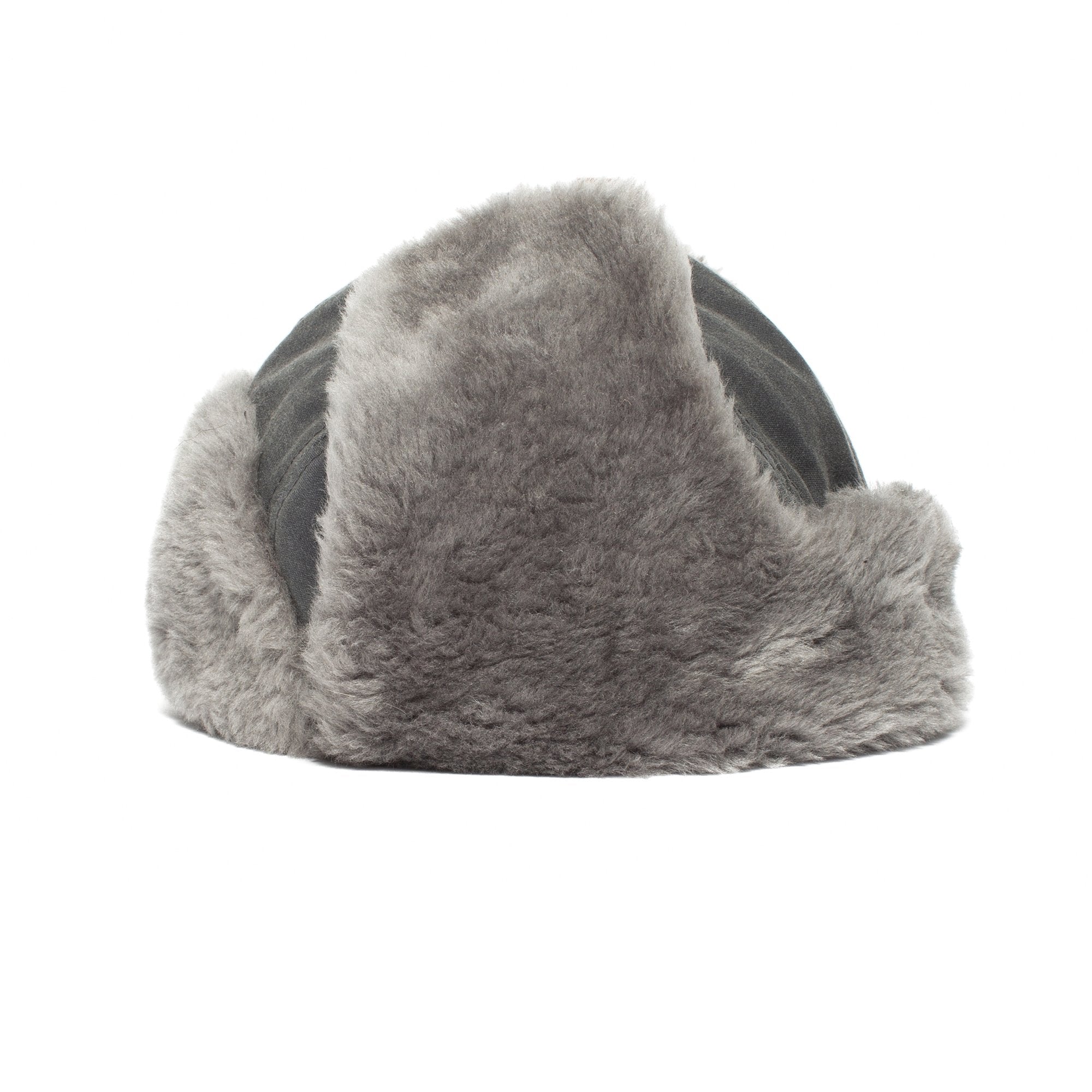 Goorin Bros. polar vortex cotton trooper Grey side view