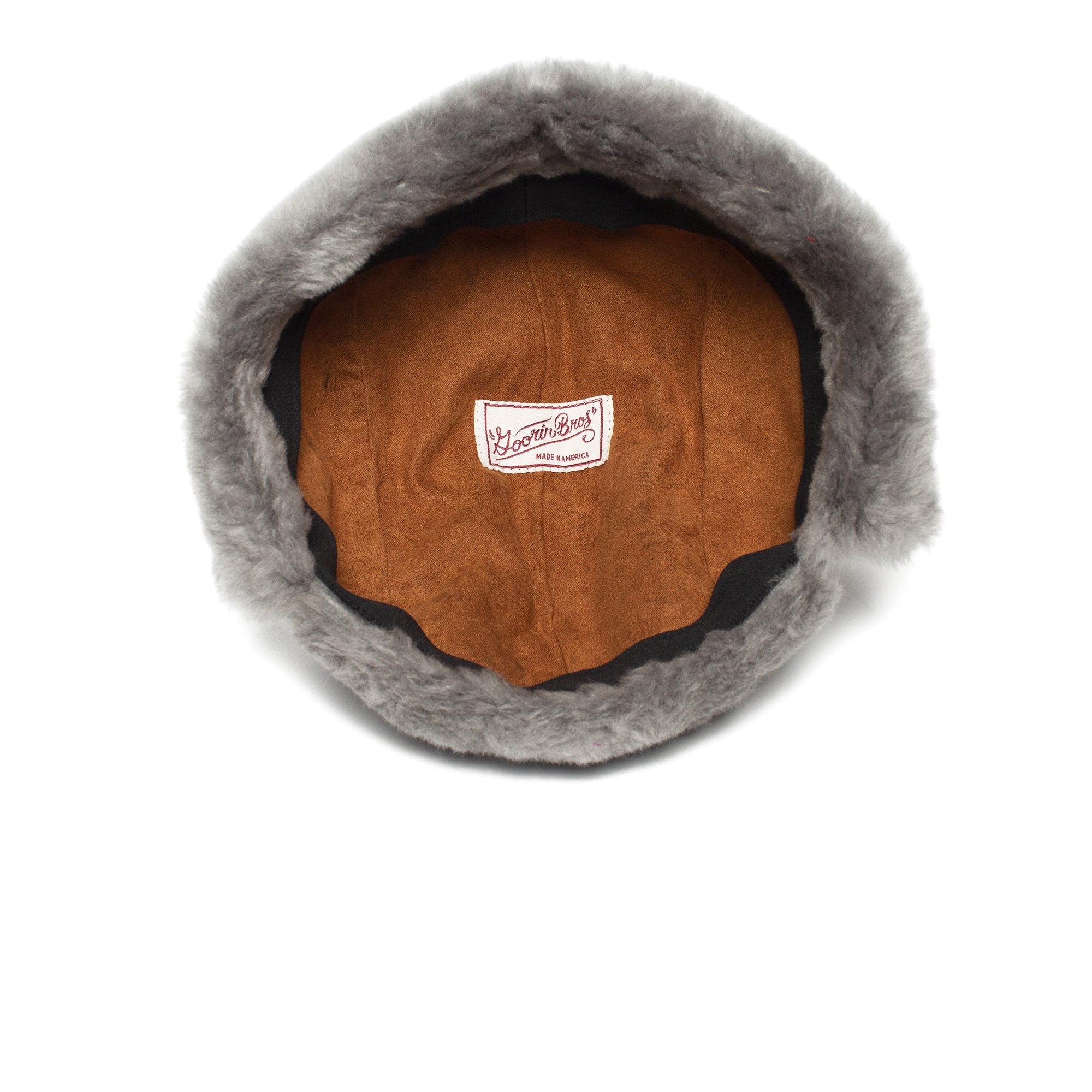 Goorin Bros. polar vortex cotton trooper Grey under view