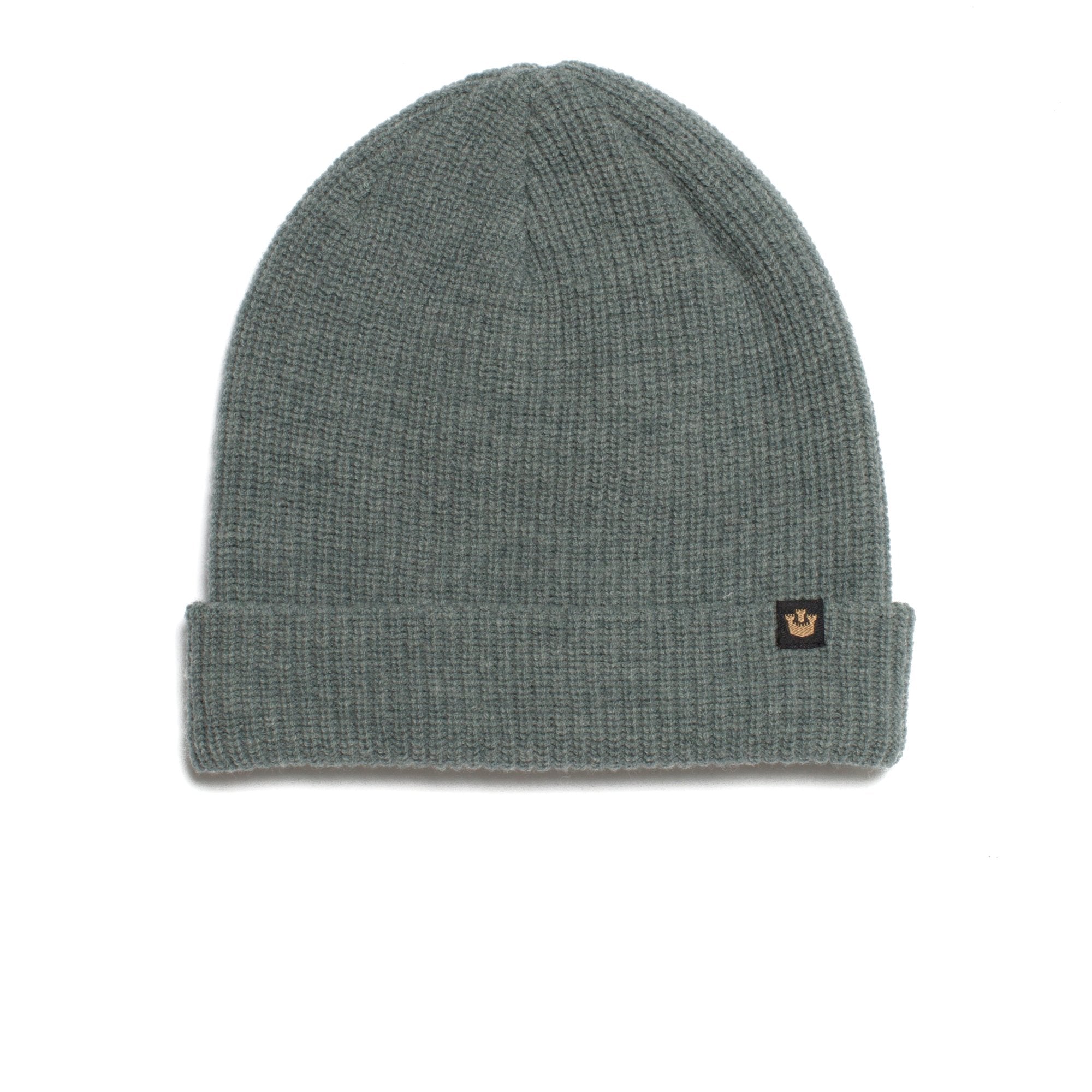 Goorin Bros. winter cruise wool ribbed beanie Slate front view