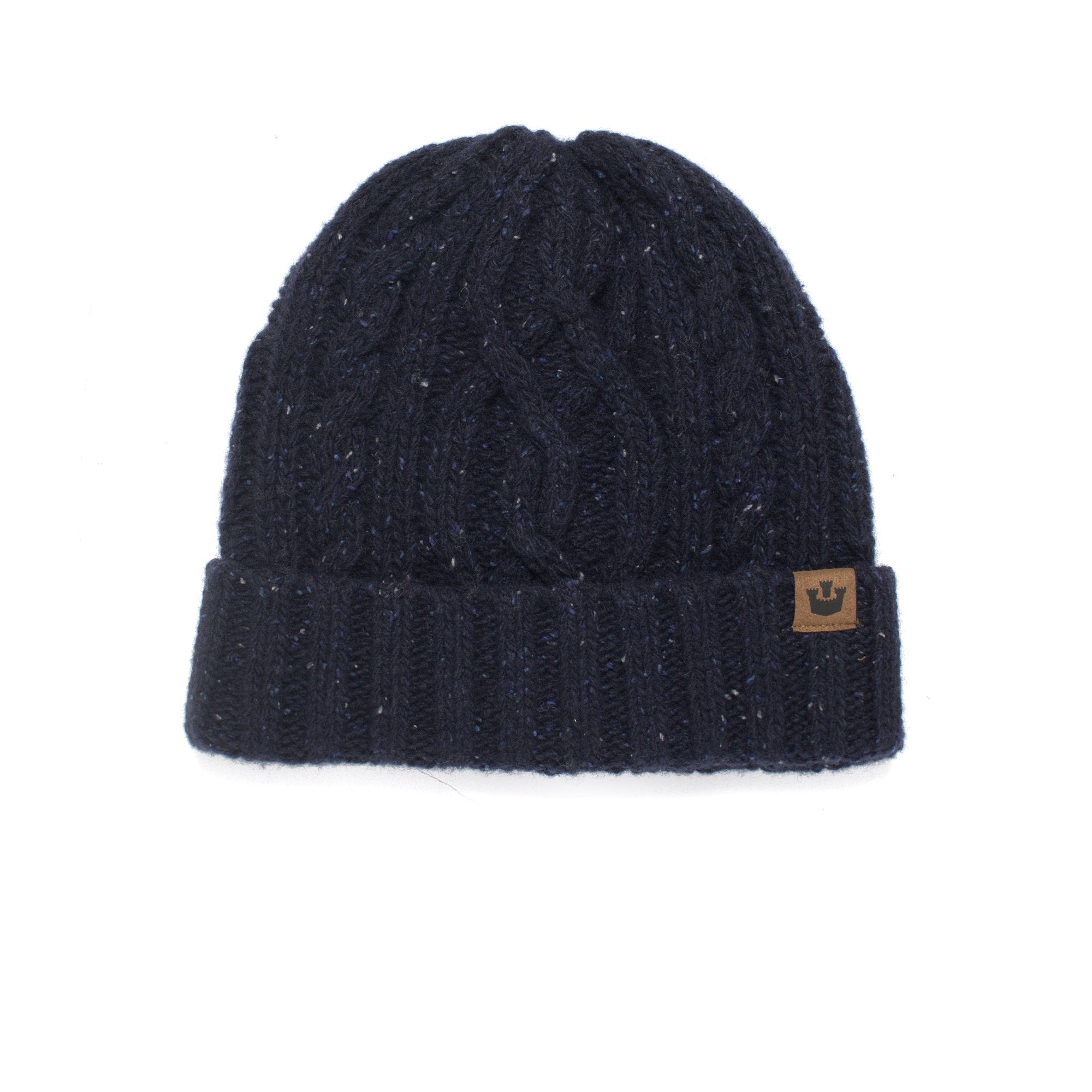 Goorin Bros. mountain high wool beanie Navy front view
