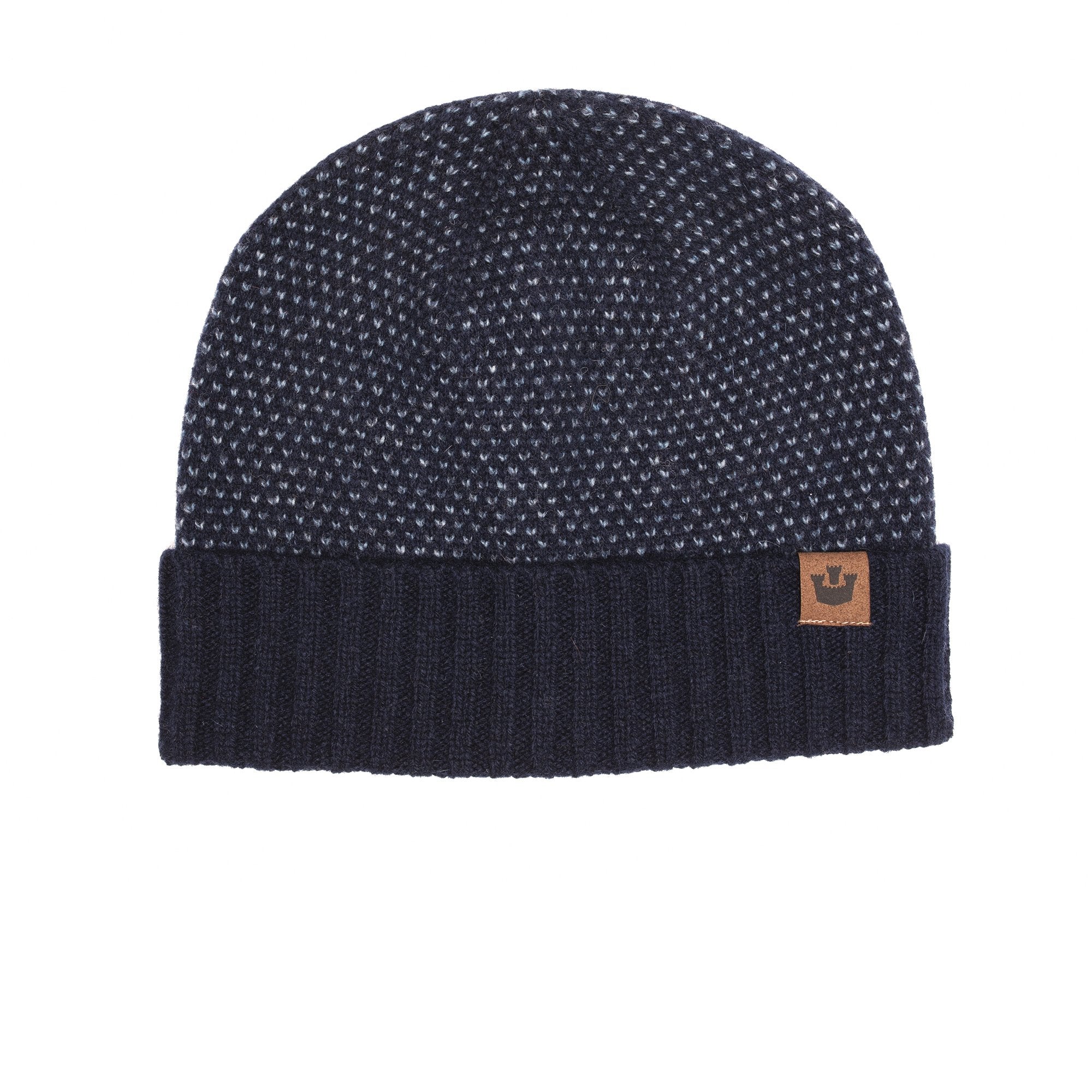 Goorin Bros. new york winter wool beanie Navy front view