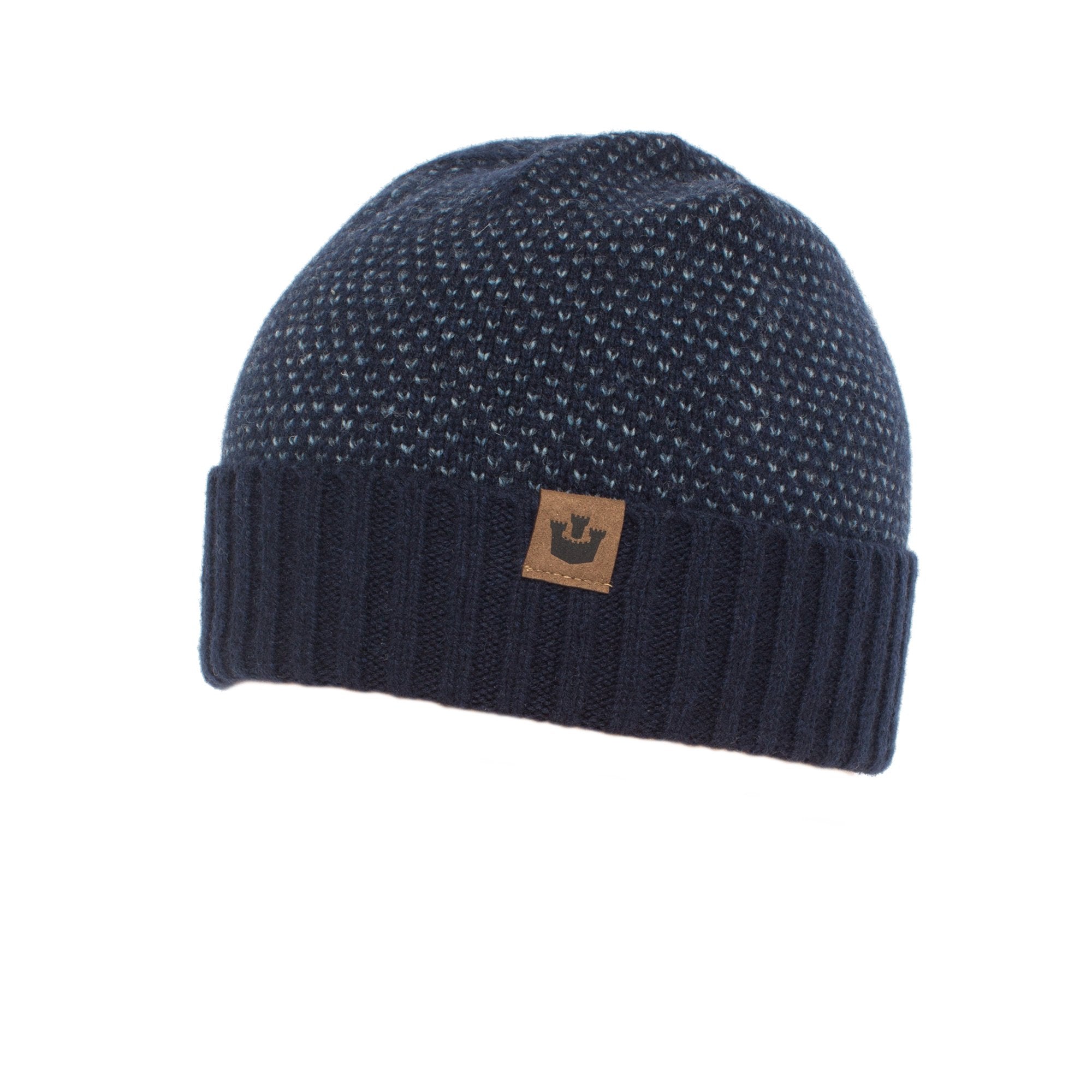 Goorin Bros. new york winter wool beanie Navy left side view