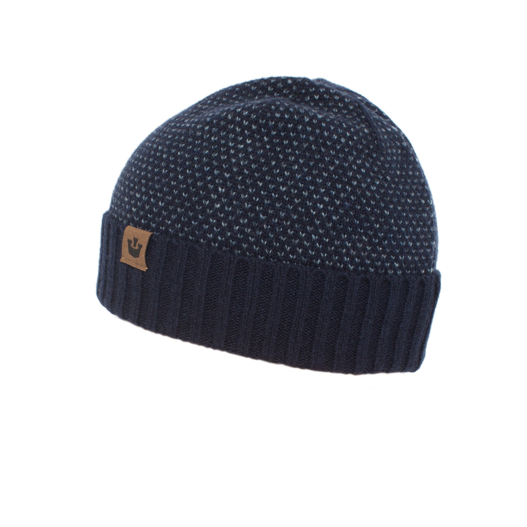 Goorin Bros. new york winter wool beanie Navy side view