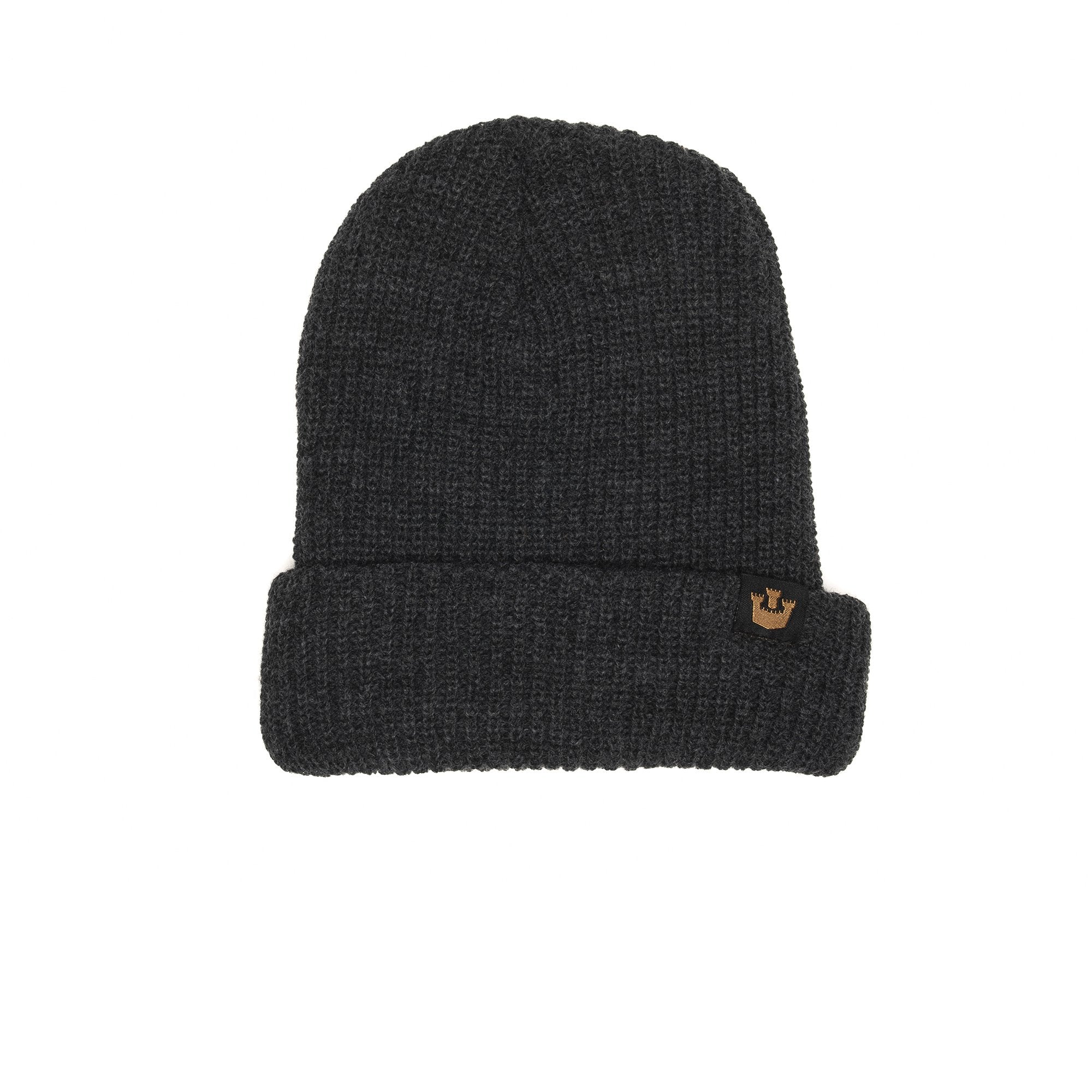 Goorin Bros. fresh tracks acrylic beanie Black front view