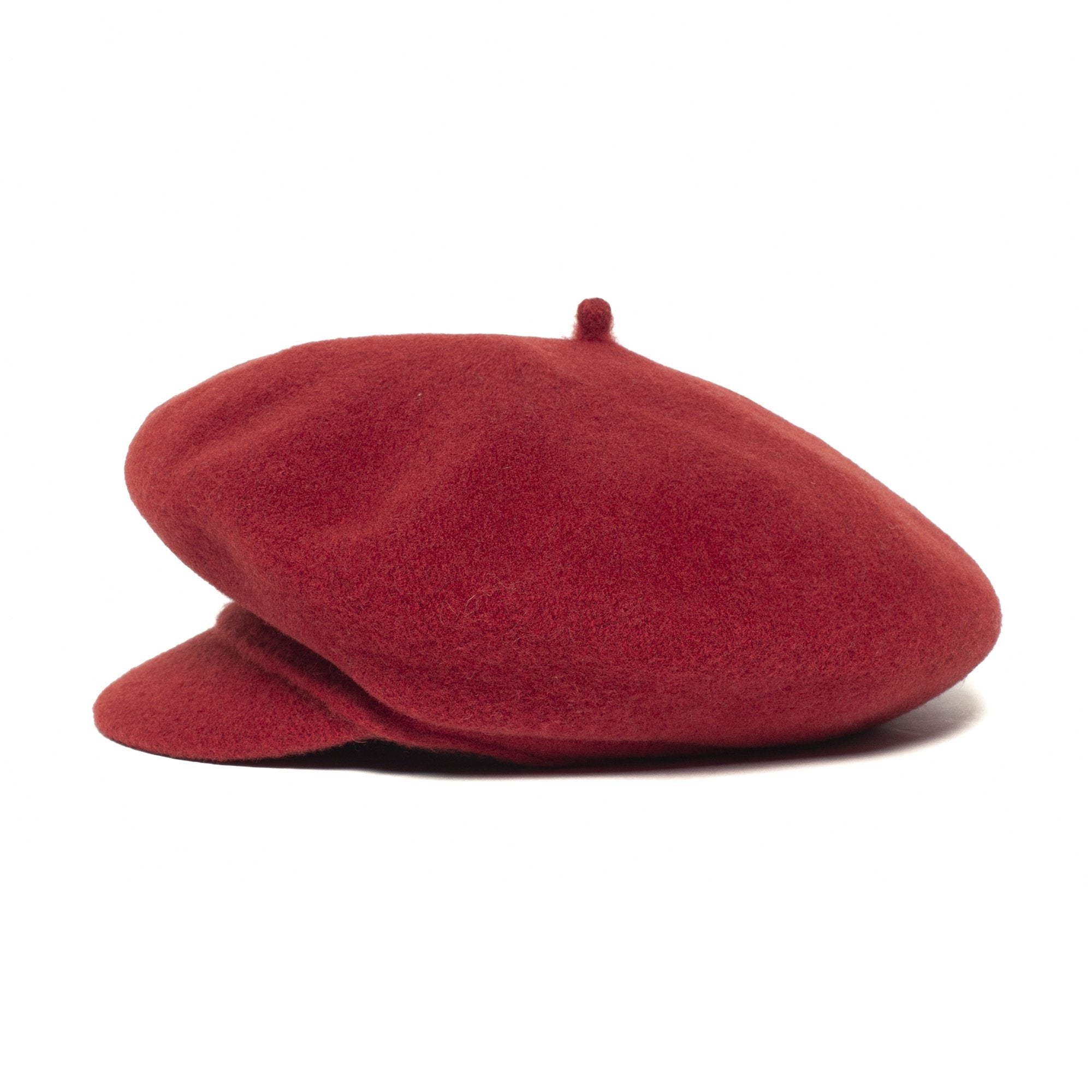 Goorin Bros. christina wool blend beret hat Red side view