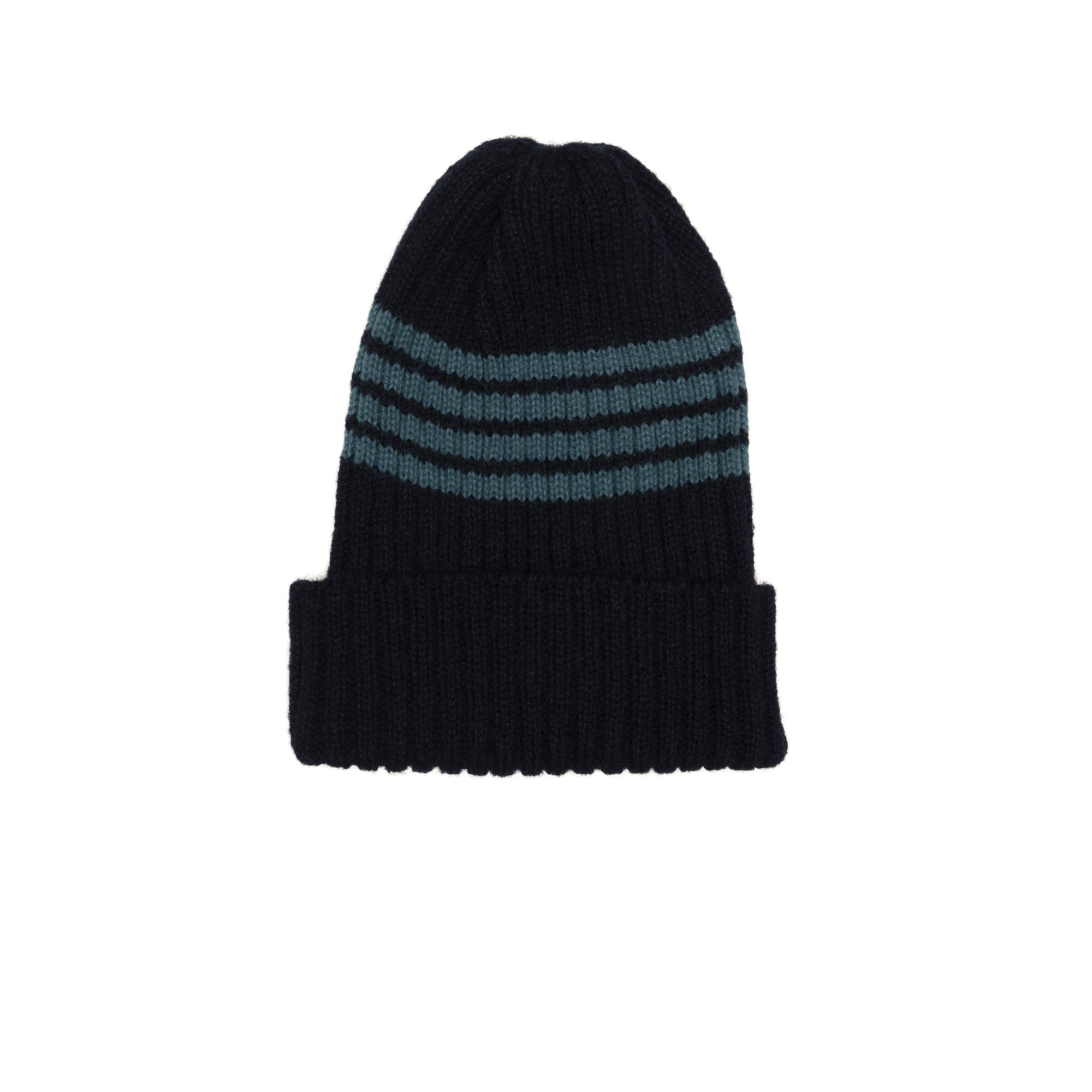 Goorin Bros. ice box alpaca beanie Blue front view
