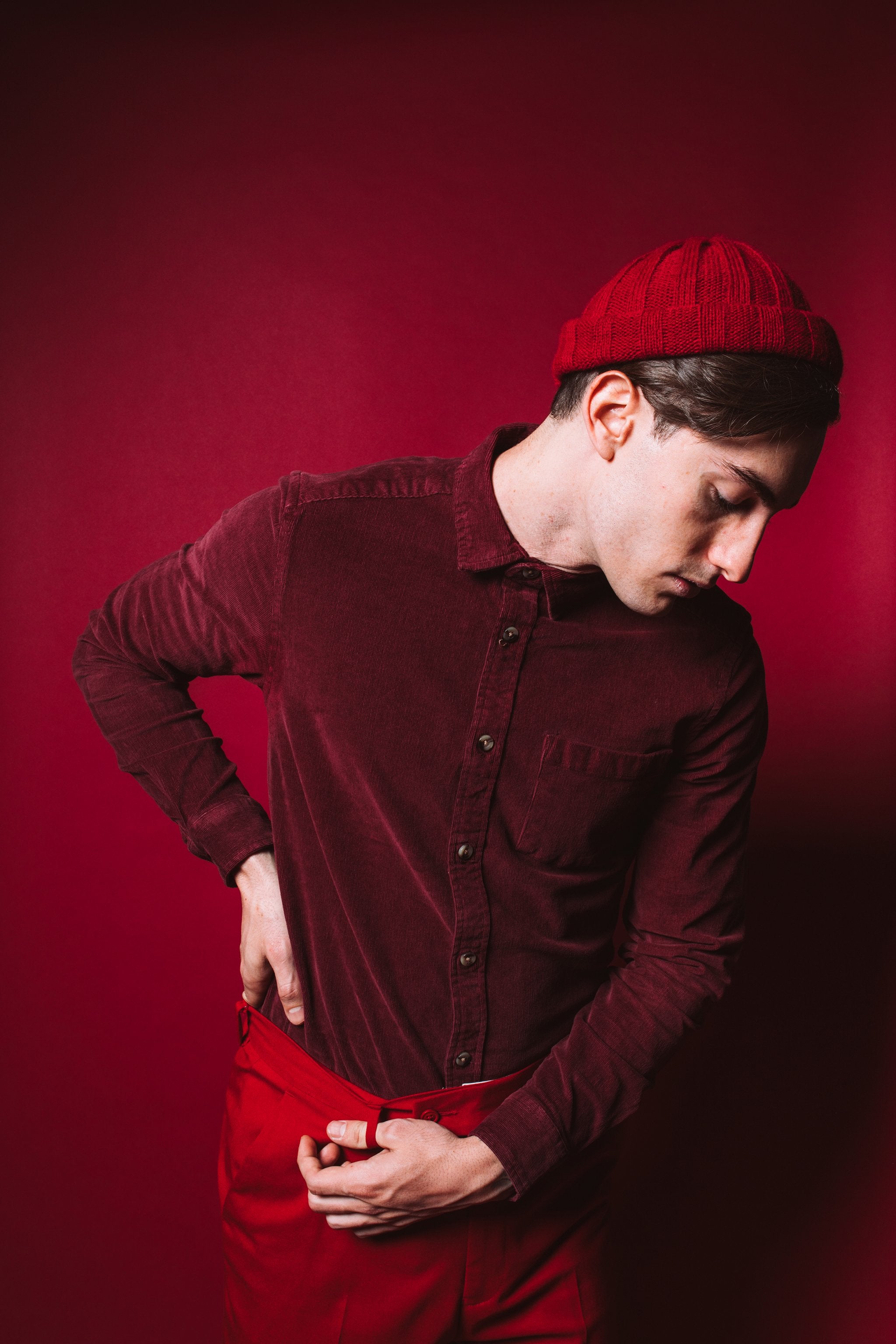 Goorin Bros. tigers eye alpaca beanie Red Lifestyle Mens