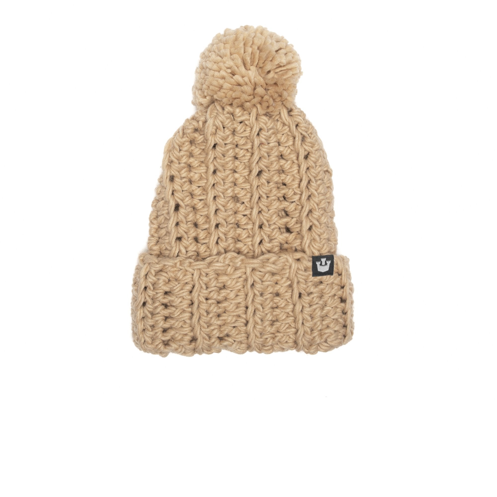 Goorin Bros. nippy acrylic beanie Tan front view