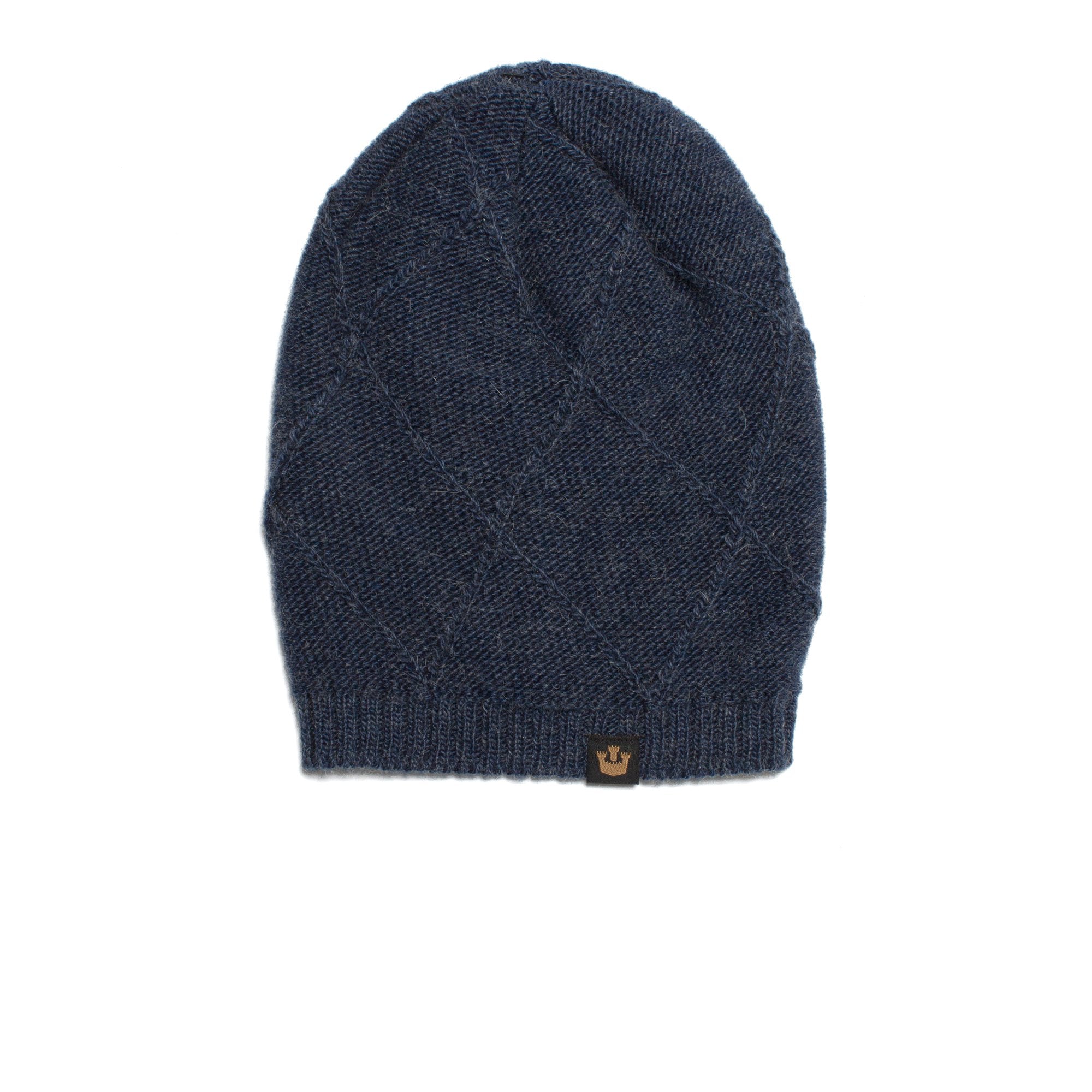 Goorin Bros. soho angora knit beanie Blue front view