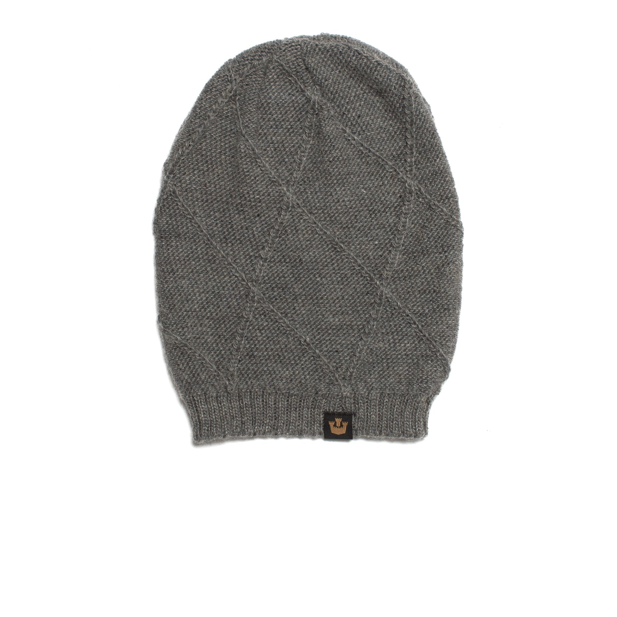 Goorin Bros. soho angora knit beanie Grey front view