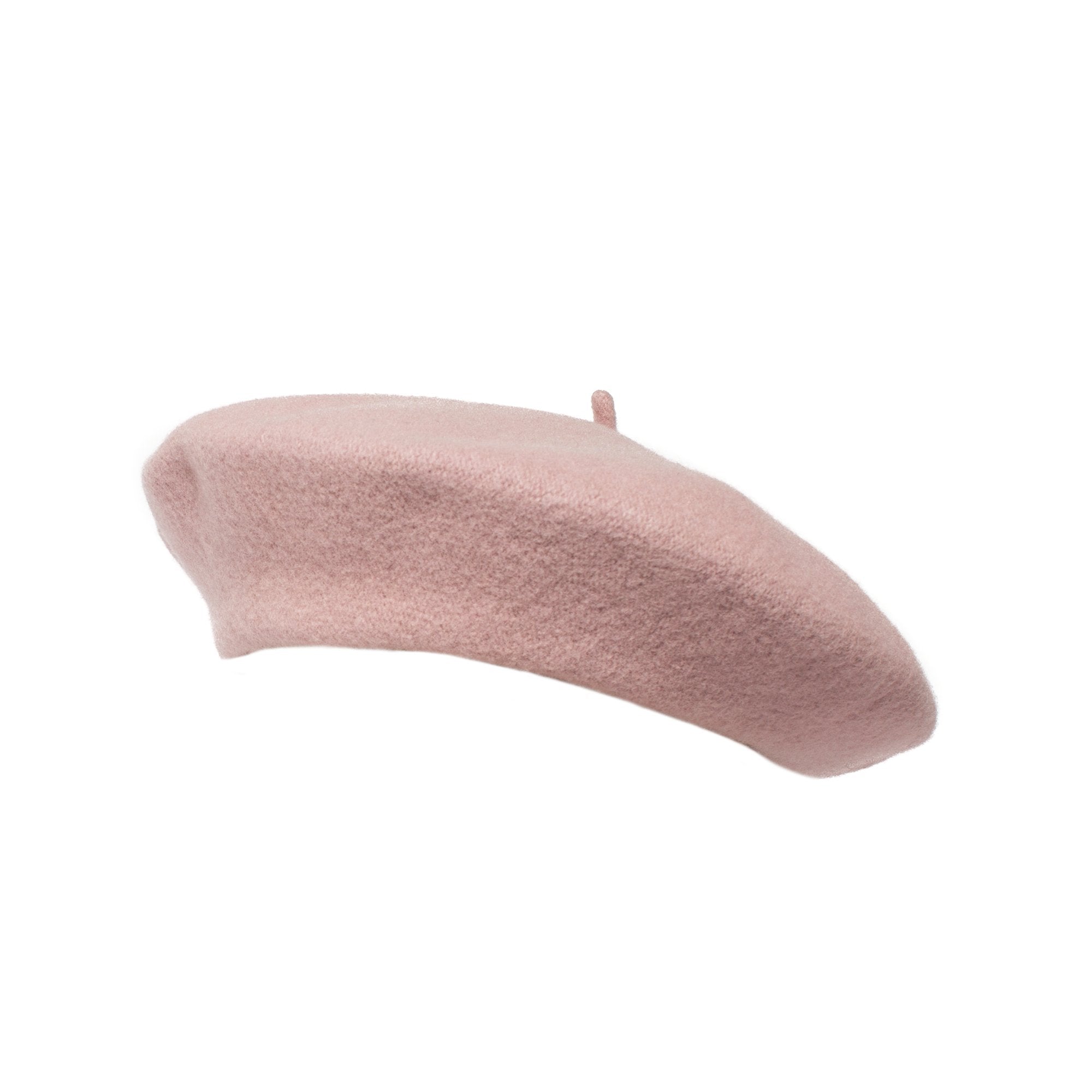 Goorin Bros. ivan budsky wool blend classic beret hat Pink front view