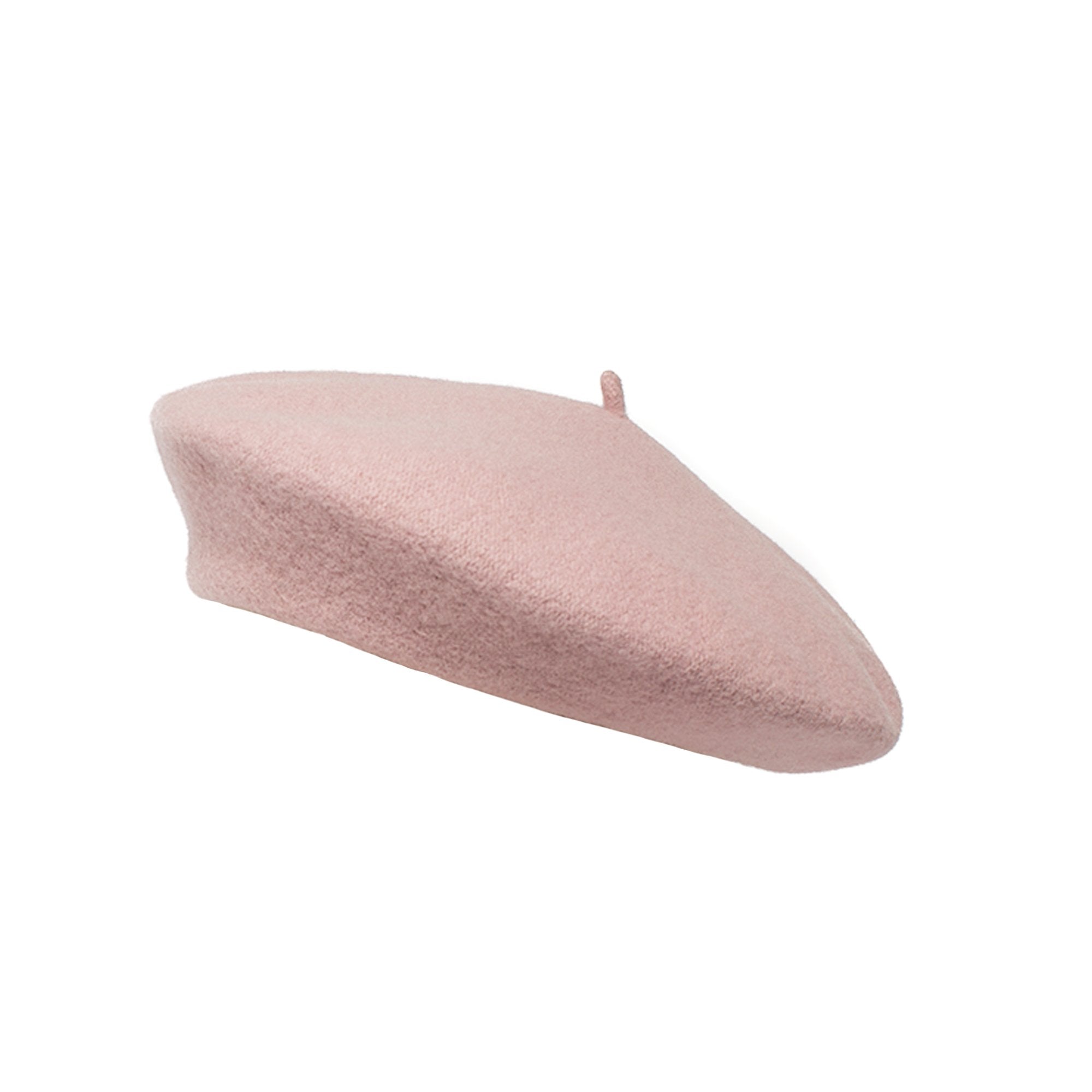 Goorin Bros. ivan budsky wool blend classic beret hat Pink left side view