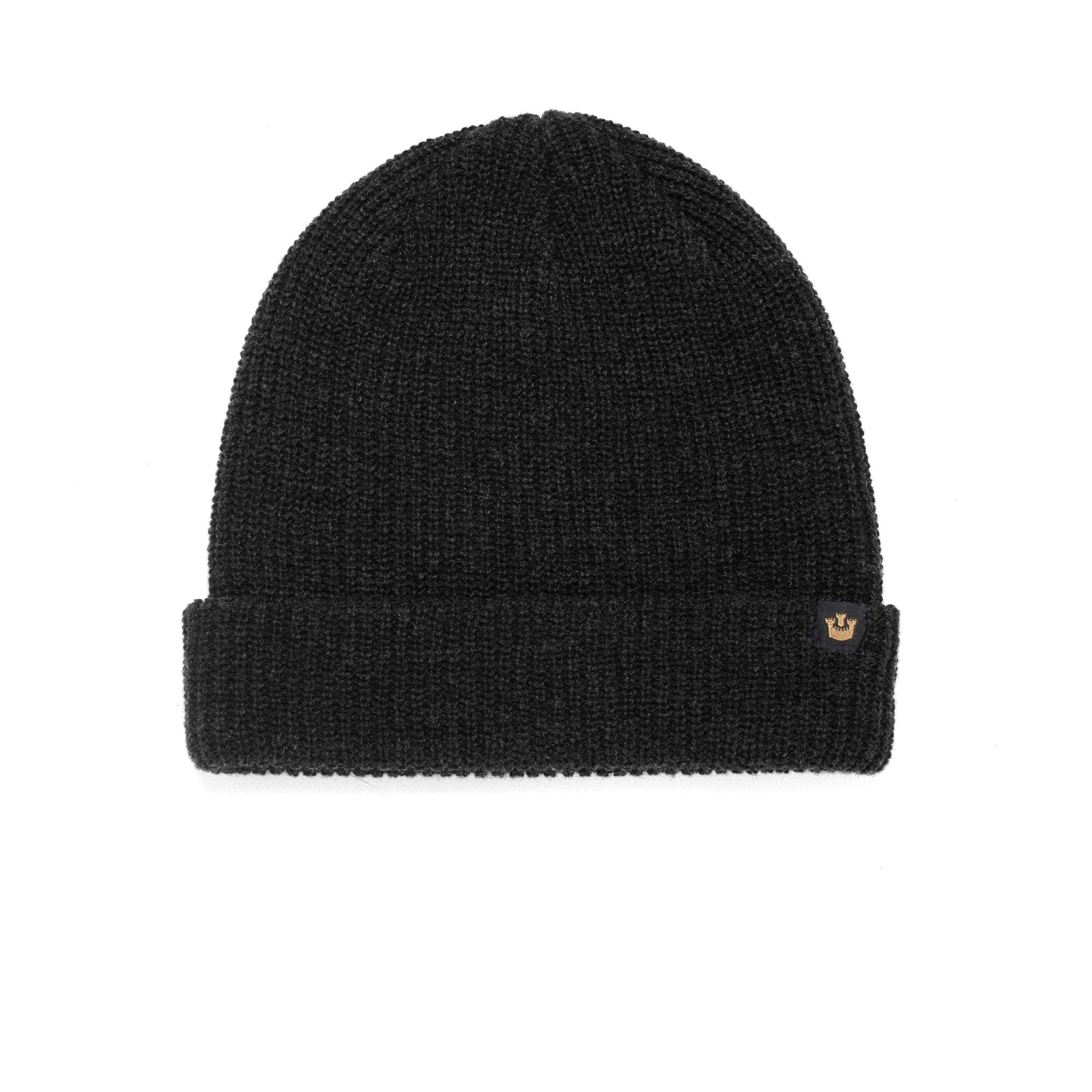 Goorin Bros. air to fakie acrylic ribbed beanie Black front view