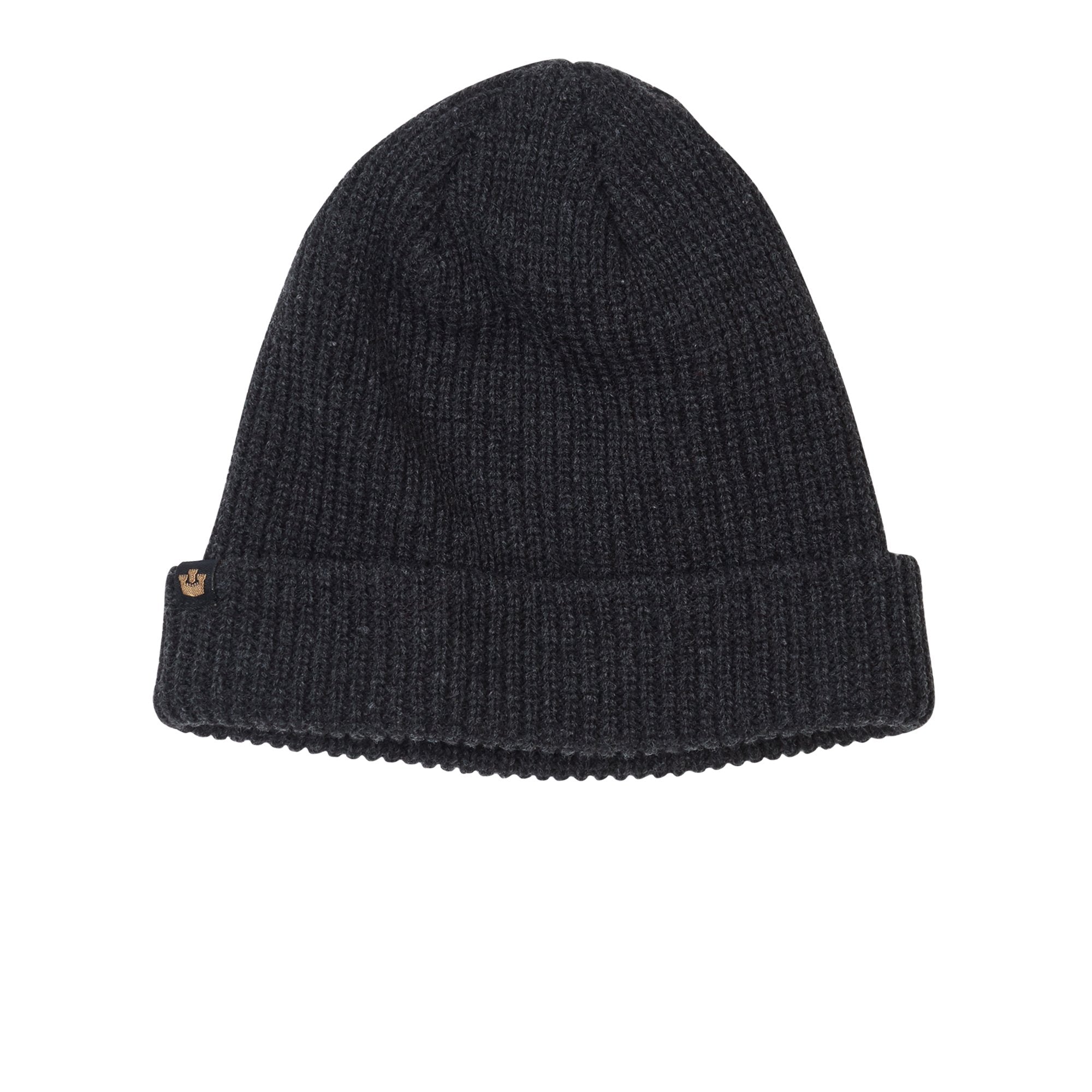 Goorin Bros. air to fakie acrylic ribbed beanie Charcoal front view