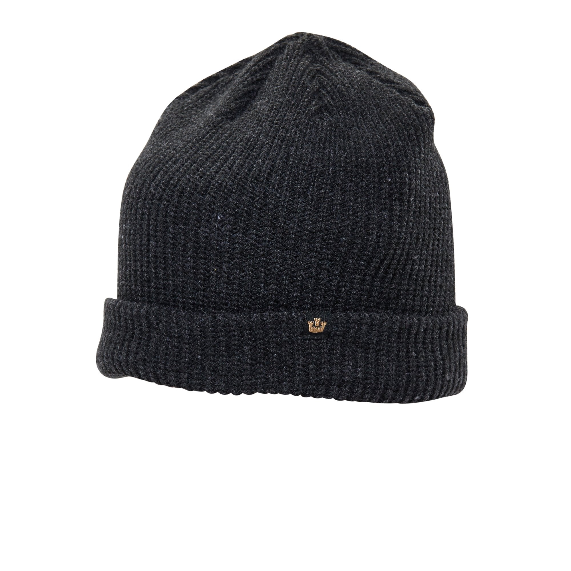 Goorin Bros. air to fakie acrylic ribbed beanie Charcoal left side view
