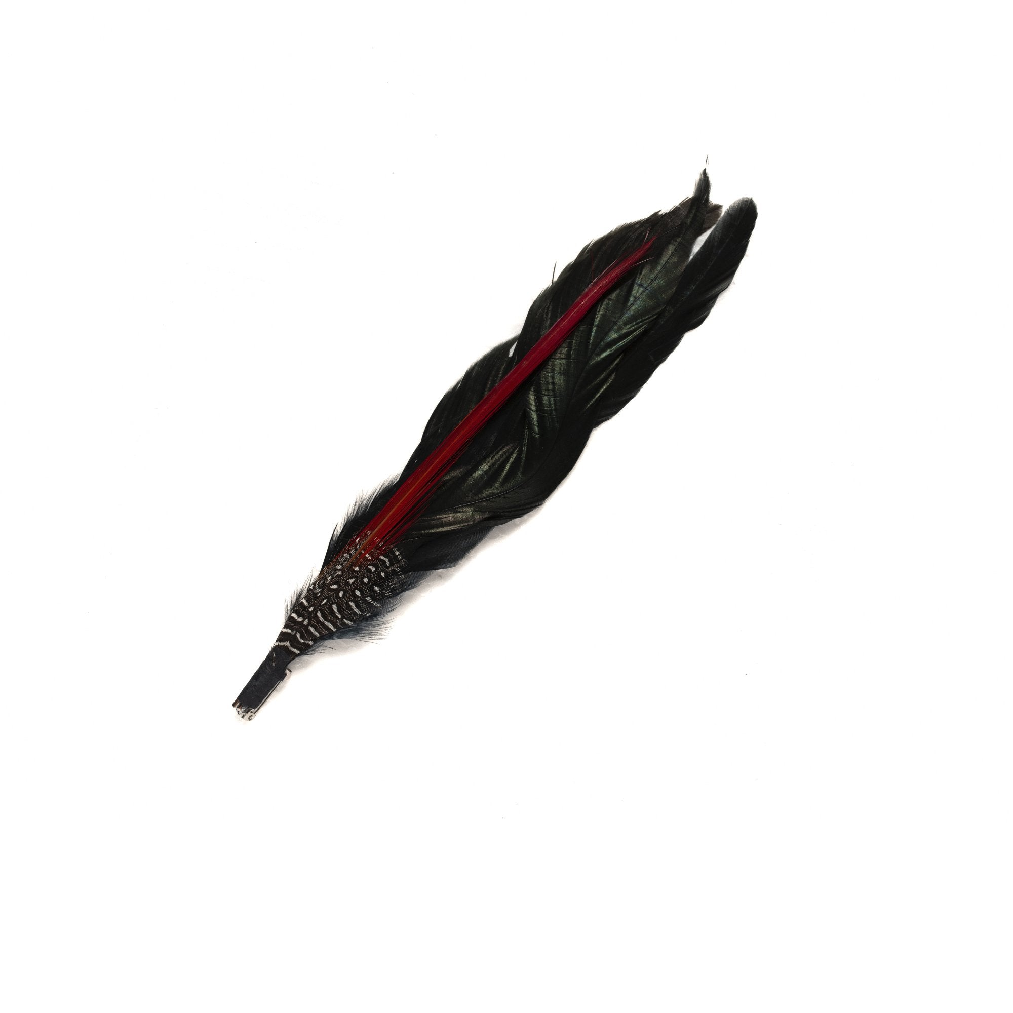 Goorin Bros. night charmer feather Green front view