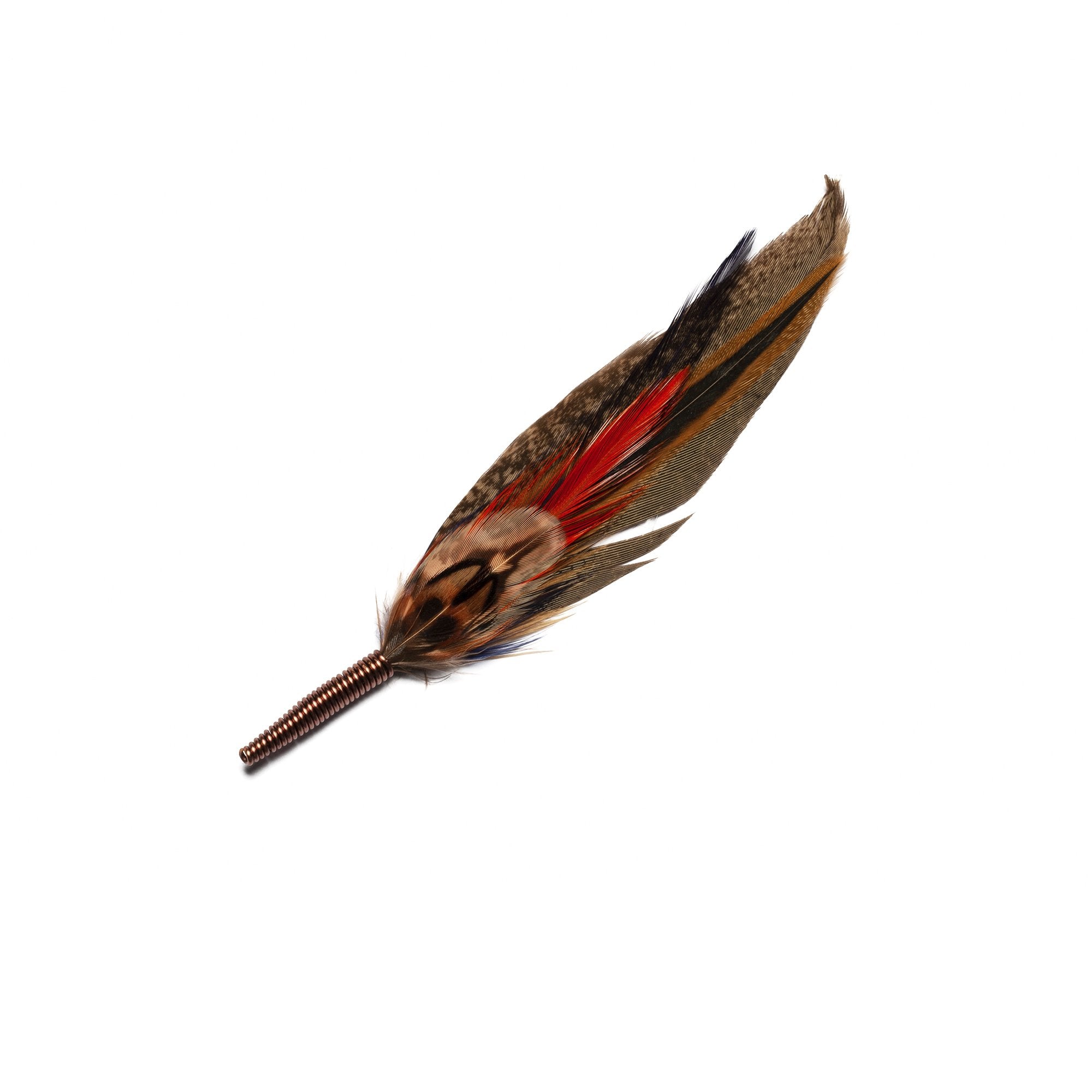 Goorin Bros. wand feather Brown front view