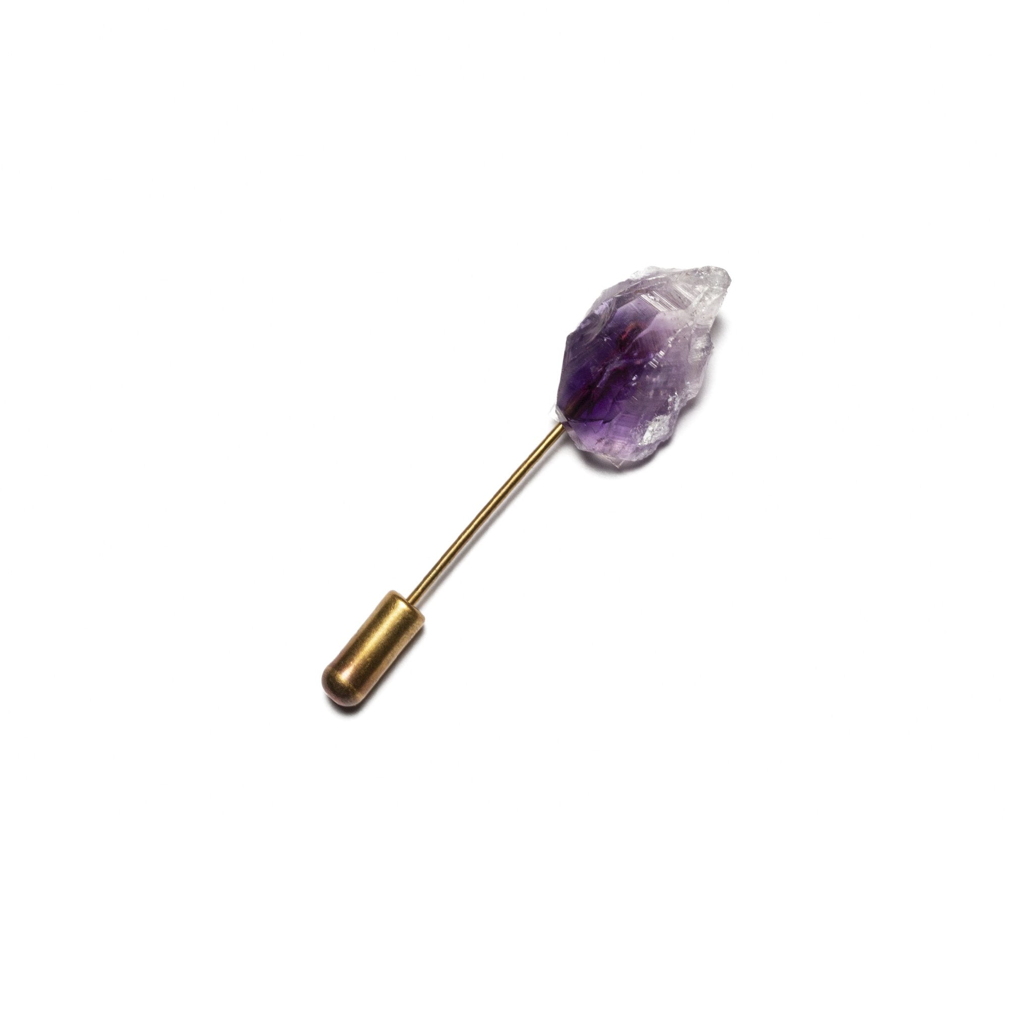 Goorin Bros. calming pin Purple front view