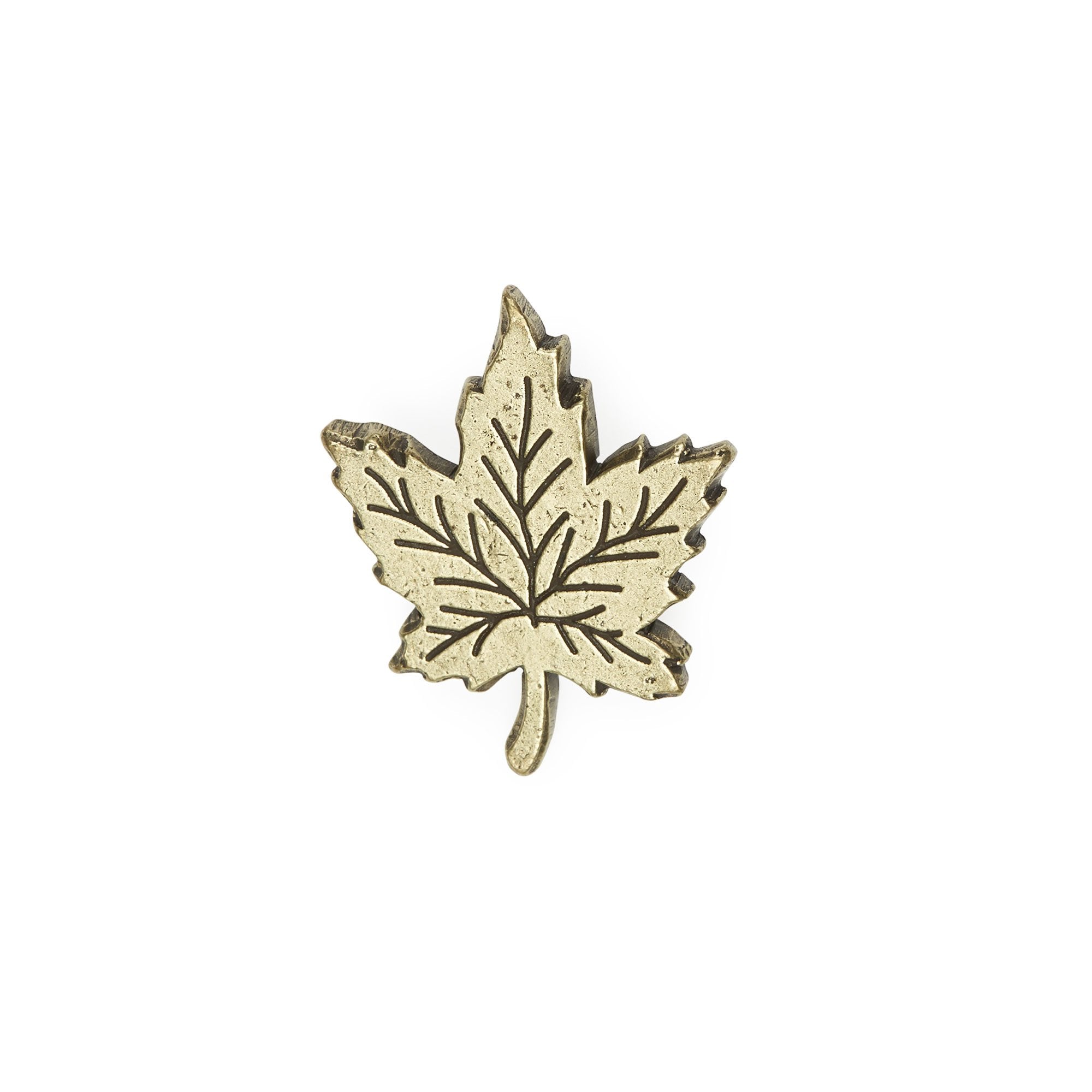 Goorin Bros. canada hat pin pin Antique Brass front view