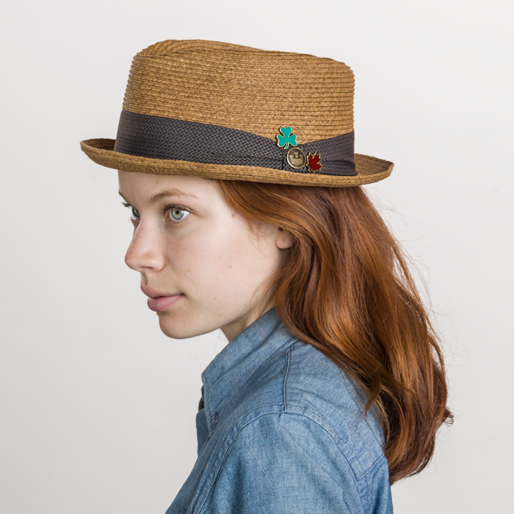 Goorin Bros. Canada Hat Pin Red Pin womens styling