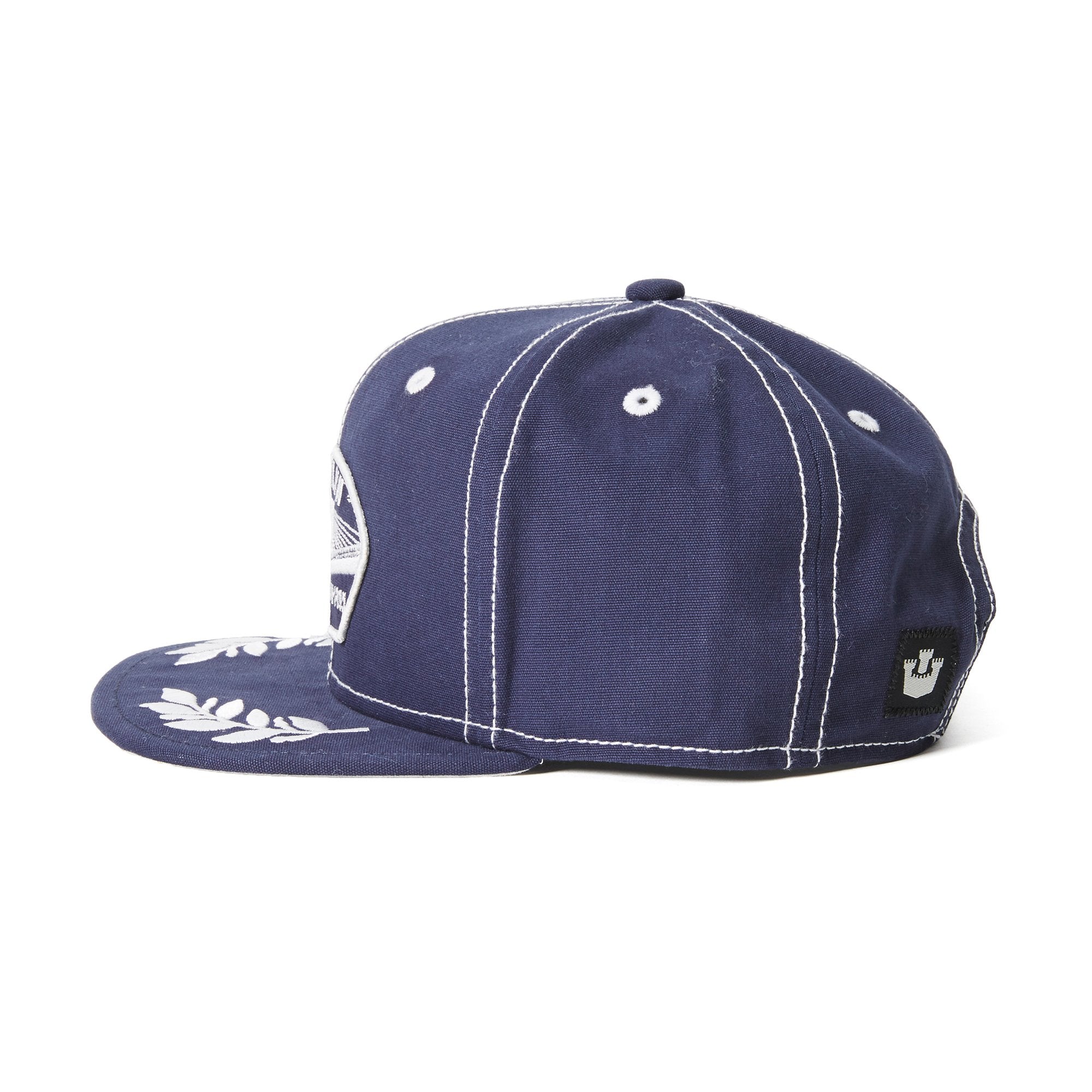 Goorin Bros. baby b cotton 6 panel baseball cap Blue side view