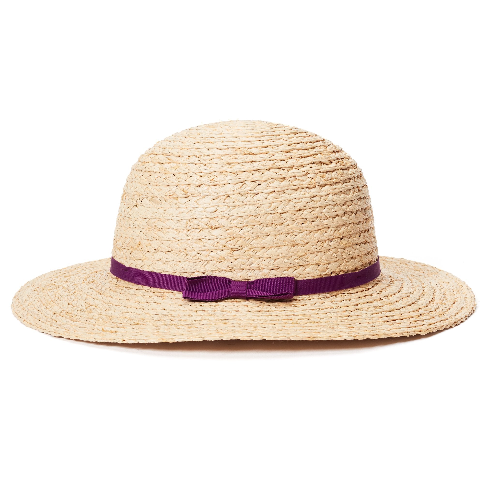 Goorin Bros. precious straw floppy hat Natural side view