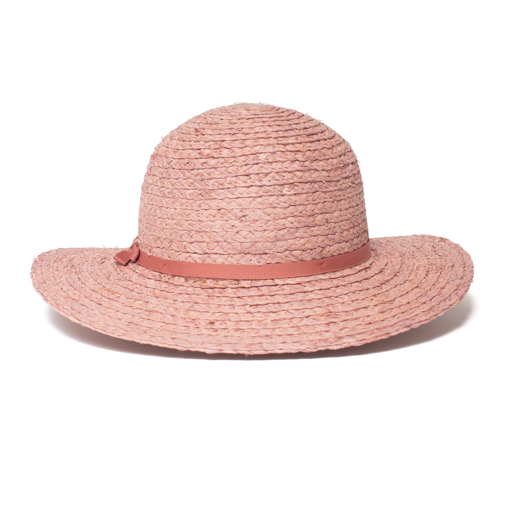 Goorin Bros. precious straw floppy hat Purple front view
